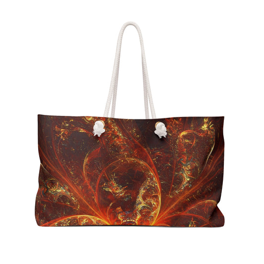 Vibrant Abstract Weekender Bag for Travel & Leisure