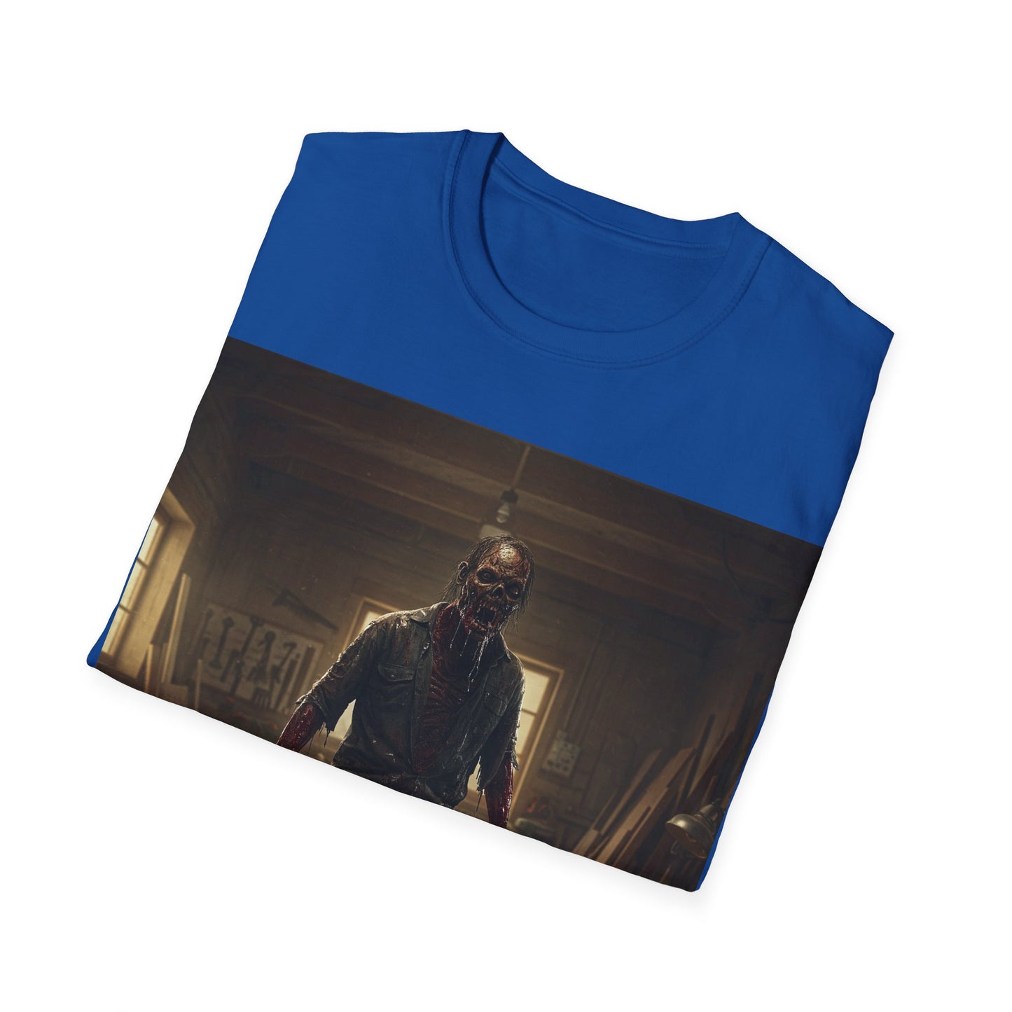 UK - Unisex Horror Movie Softstyle T-Shirt - Perfect for Halloween Enthusiasts