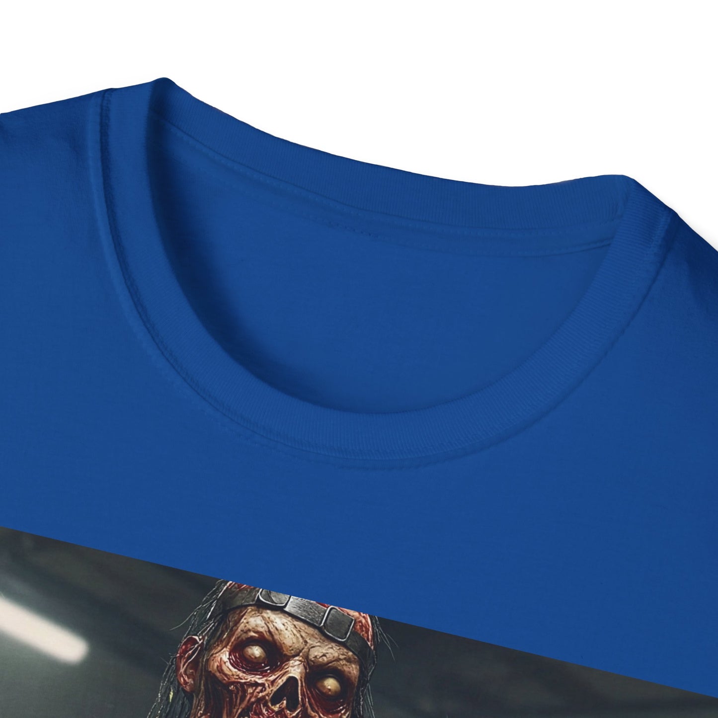 UK - Unisex Softstyle Horror Graphic T-Shirt - Perfect for Halloween and Horror Fans