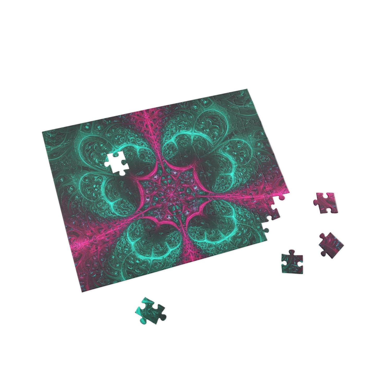 041 - Fractal Puzzle (96, 252, 500, 1000-Piece) - Fun Family Activity and Gift