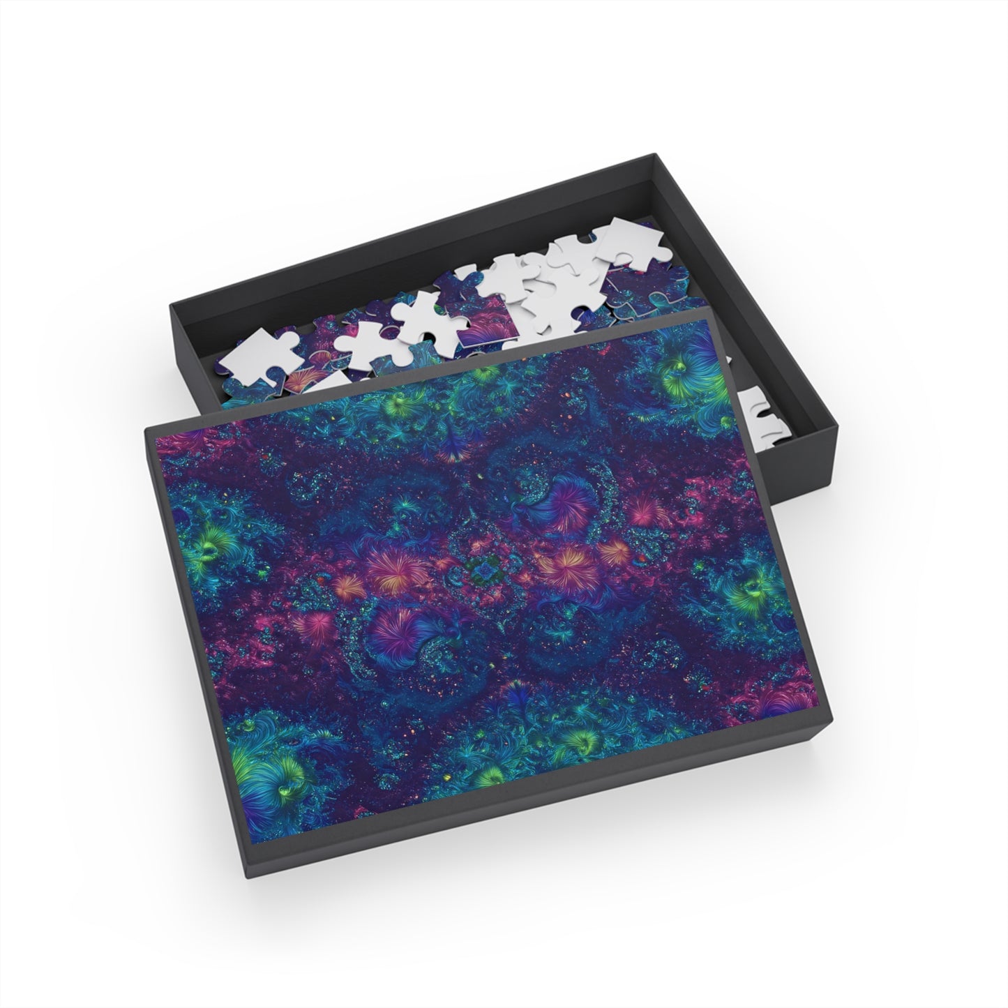 018 - Fractal Puzzle (96, 252, 500, 1000-Piece) - Fun Family Activity and Gift
