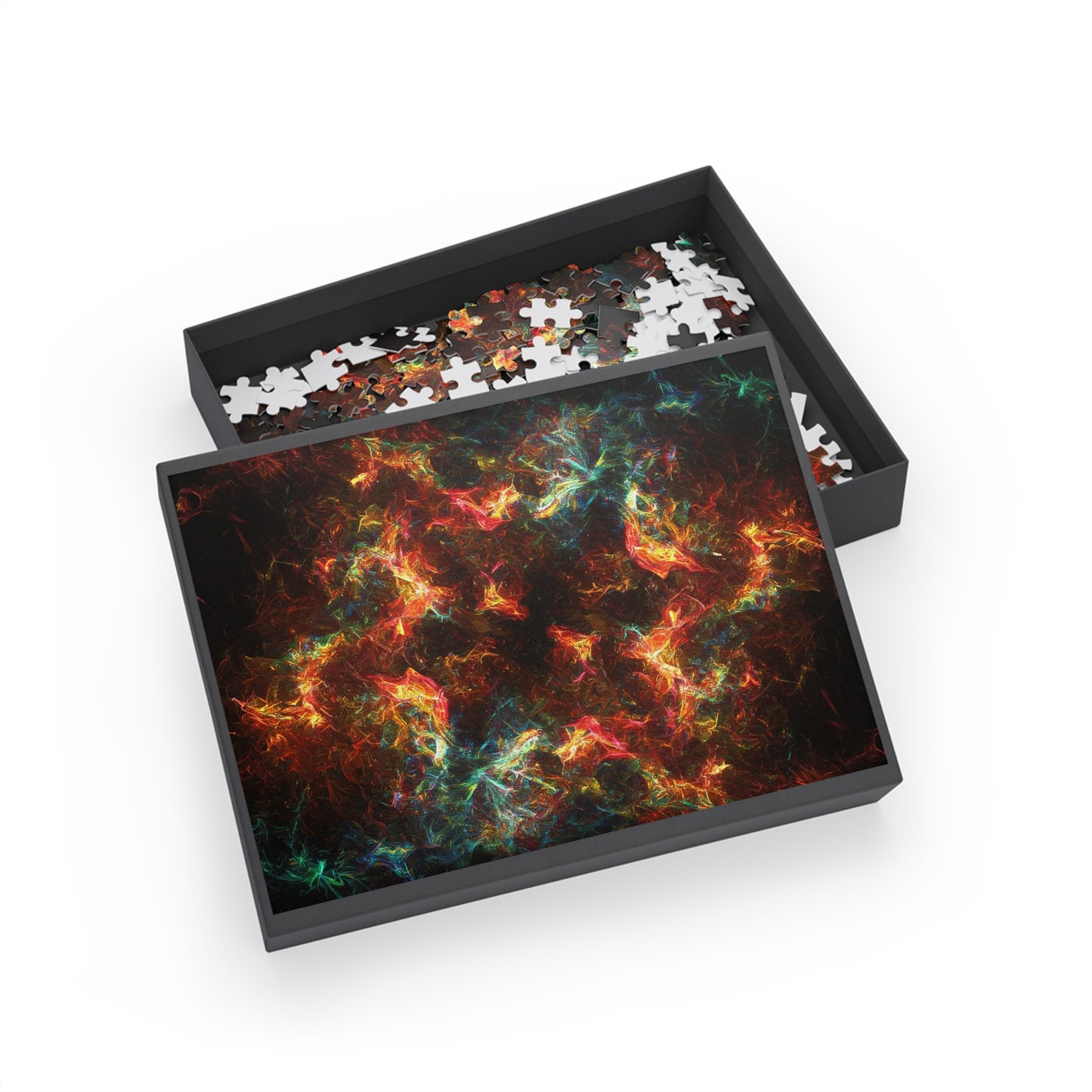 045- Fractal Puzzle (96, 252, 500, 1000-Piece) - Fun Family Activity and Gift