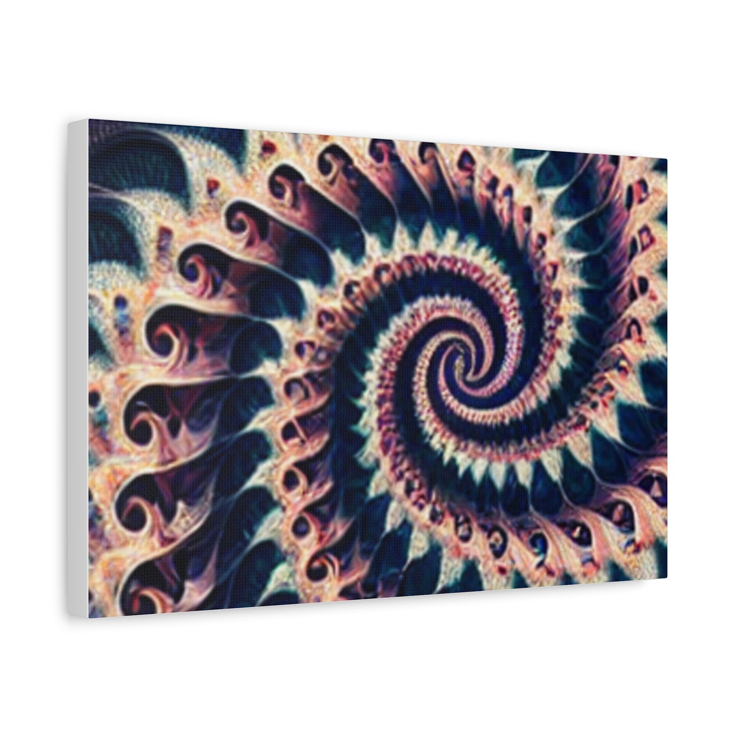 Abstract Spiral Art Canvas Print - Modern Home Decor for Art Lovers