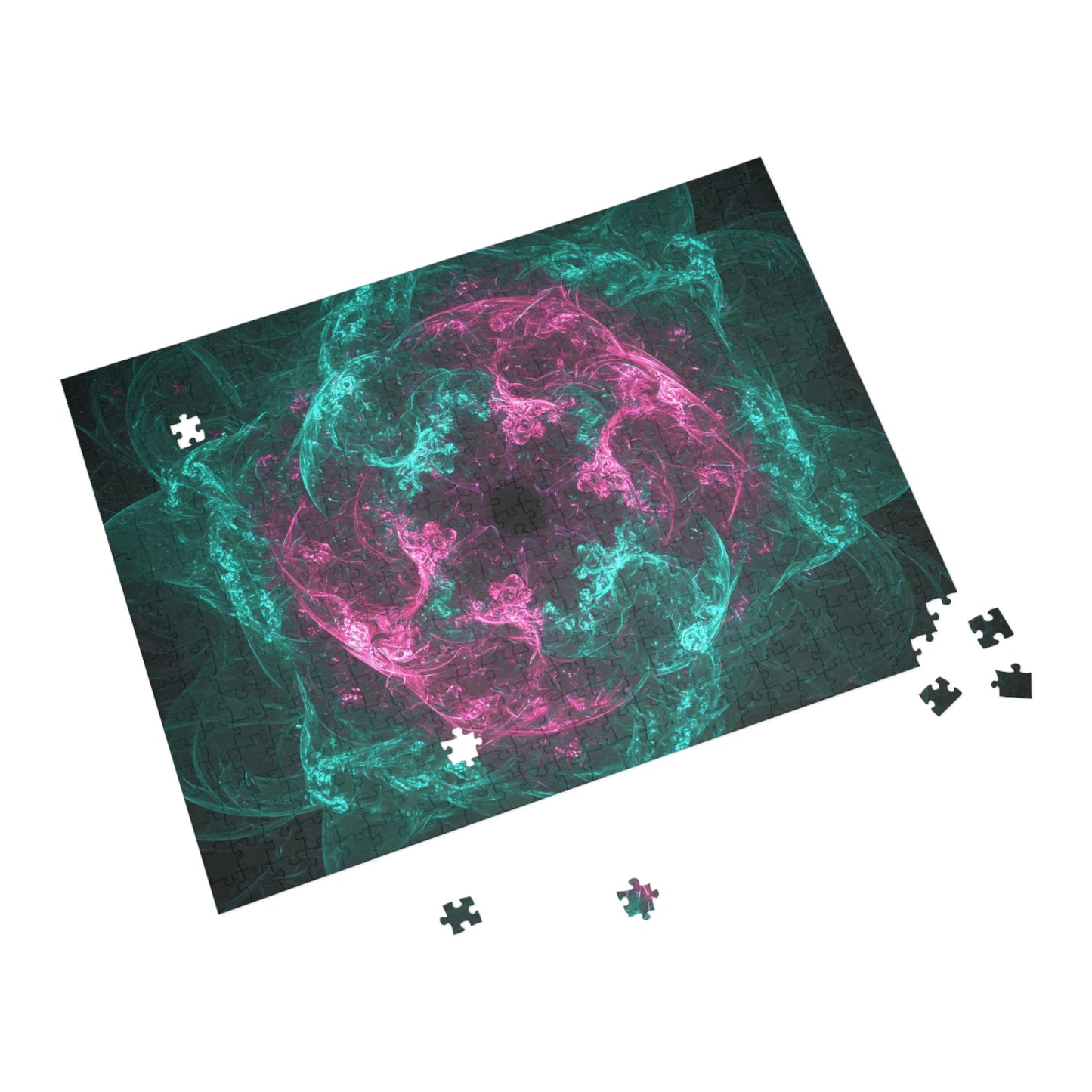 021 - Fractal Puzzle (96, 252, 500, 1000-Piece) - Fun Family Activity and Gift