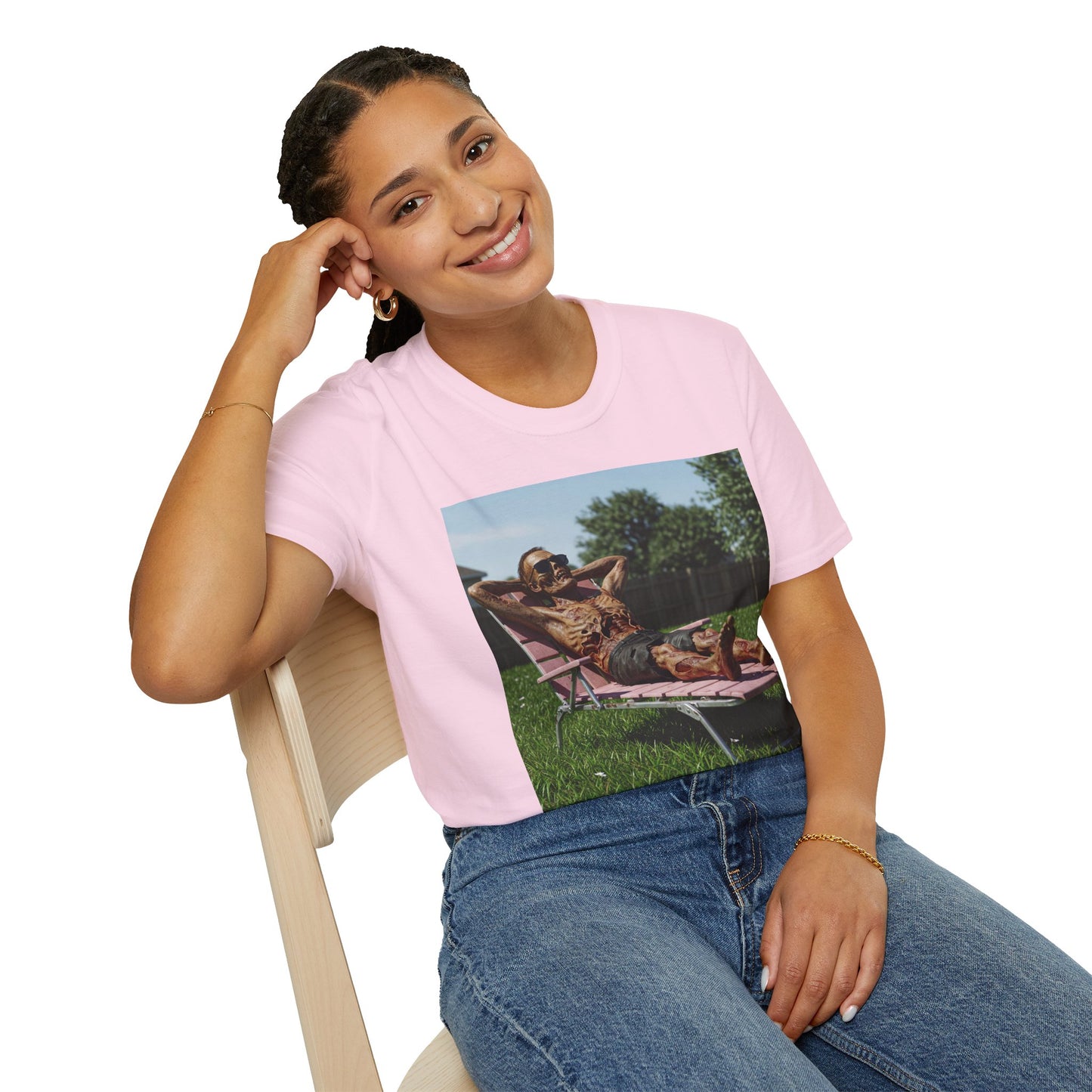 Chill Vibes Unisex Softstyle T-Shirt - Relaxed Summer Graphic Tee