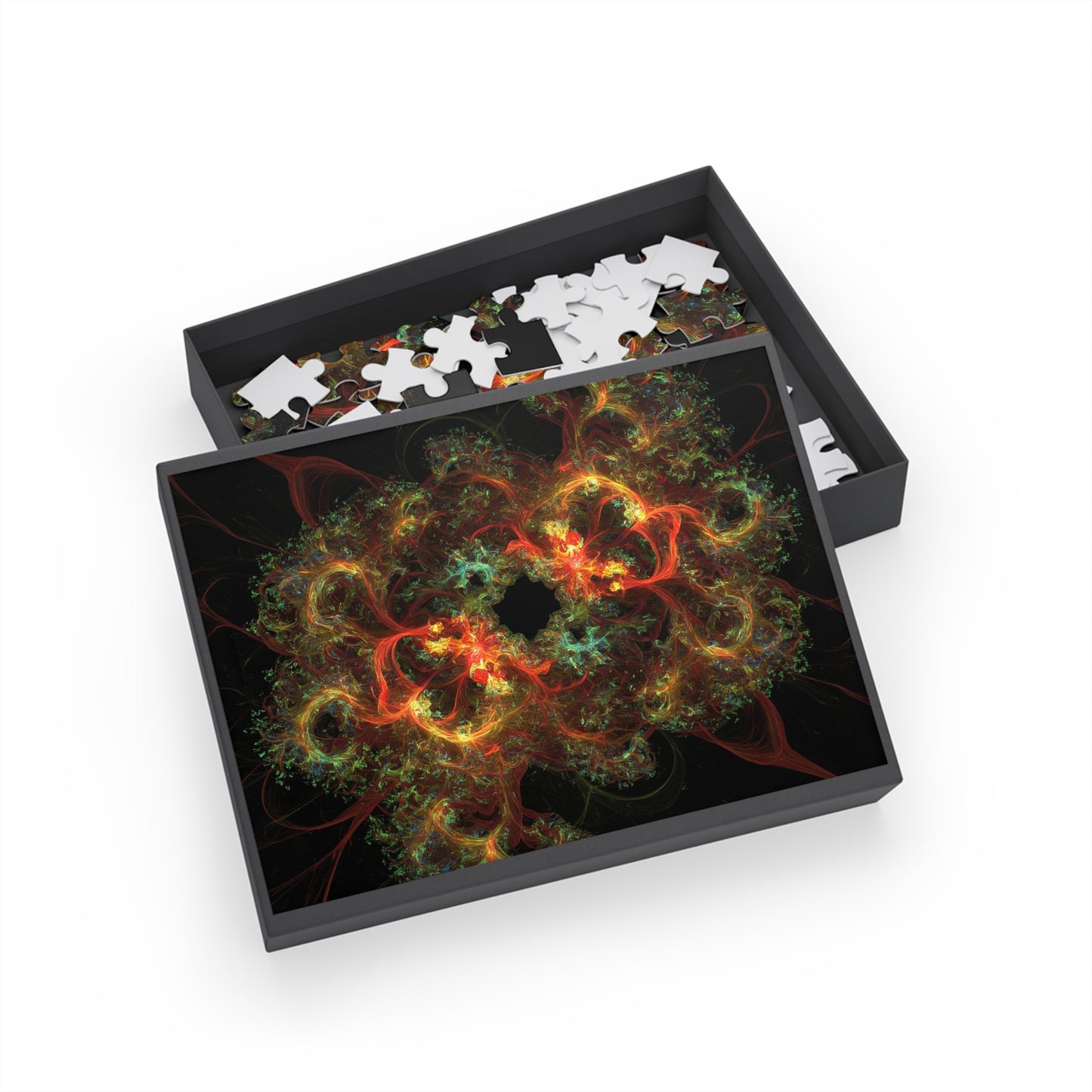 014 - Fractal Puzzle (96, 252, 500, 1000-Piece) - Fun Family Activity and Gift