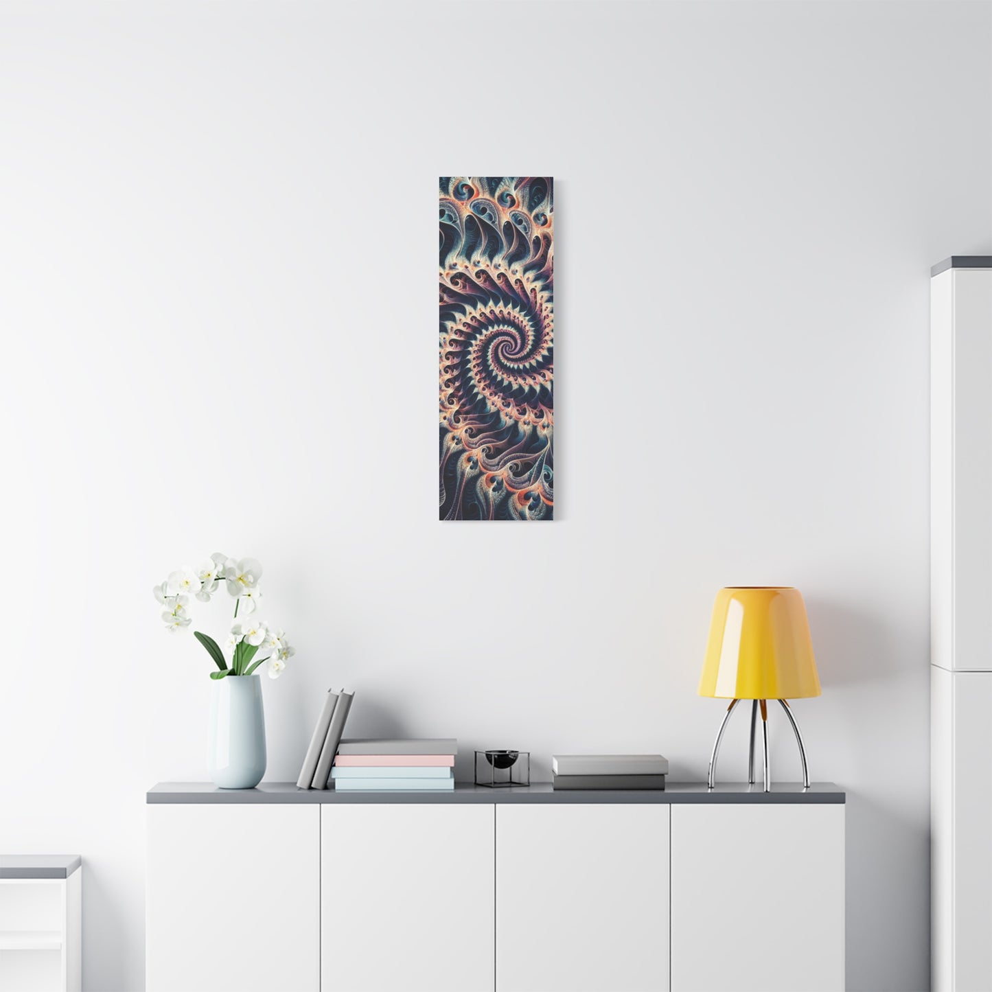 Abstract Spiral Art Canvas Print - Modern Home Decor for Art Lovers