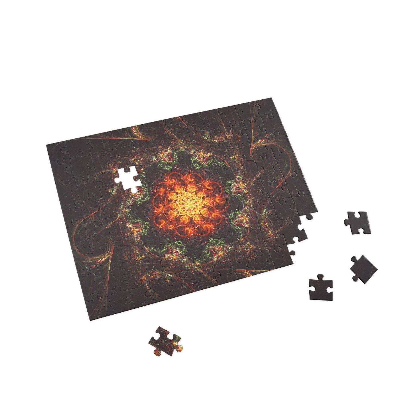 043 - Fractal Puzzle (96, 252, 500, 1000-Piece) - Fun Family Activity and Gift