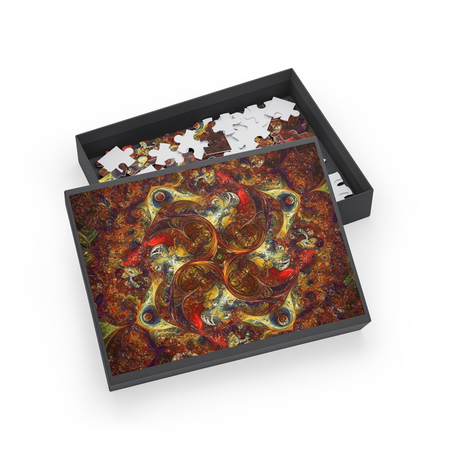 Colorful Kaleidoscope Puzzle - 1000 Pieces - Relaxing Mindfulness Activity