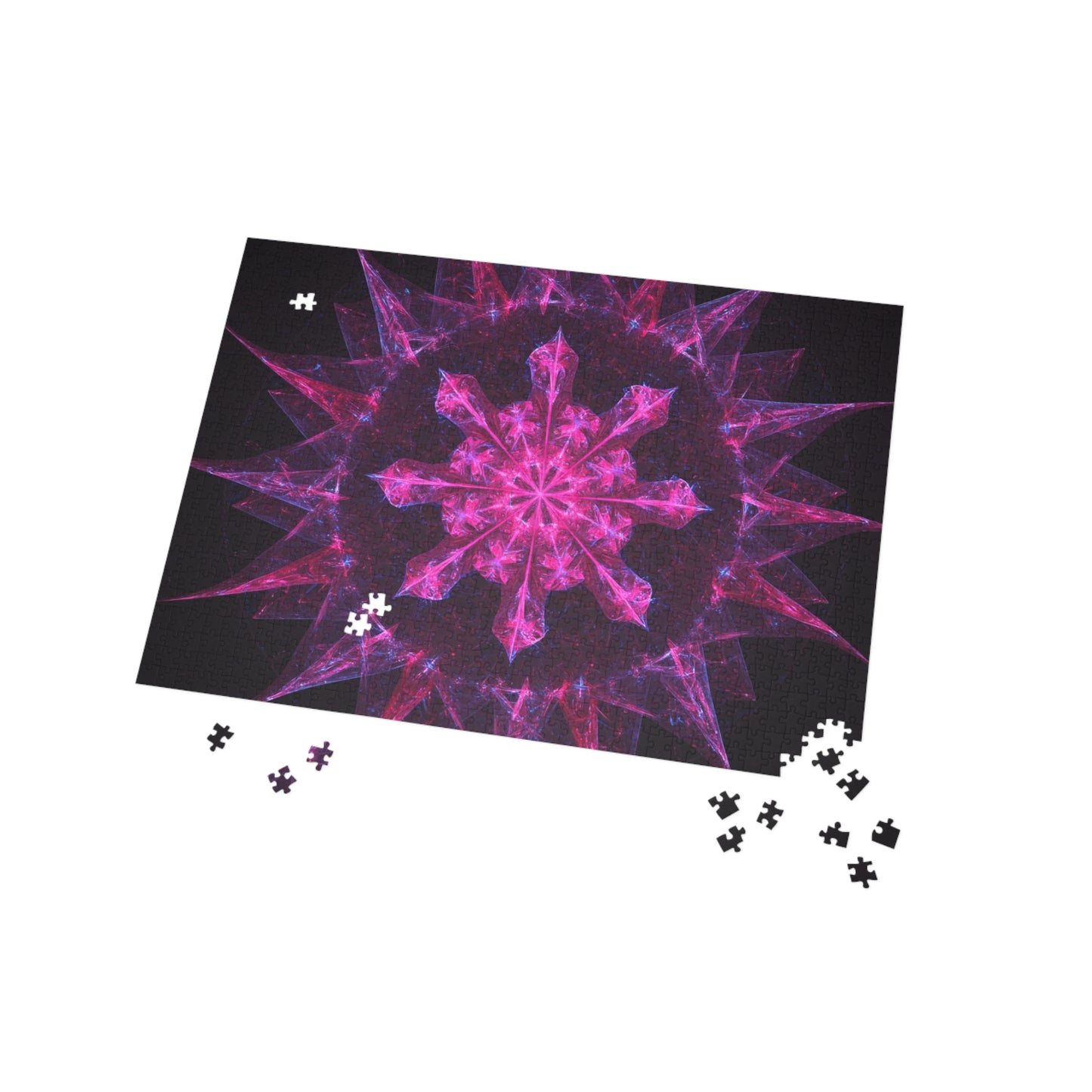 009- Fractal Puzzle (96, 252, 500, 1000-Piece) - Fun Family Activity and Gift