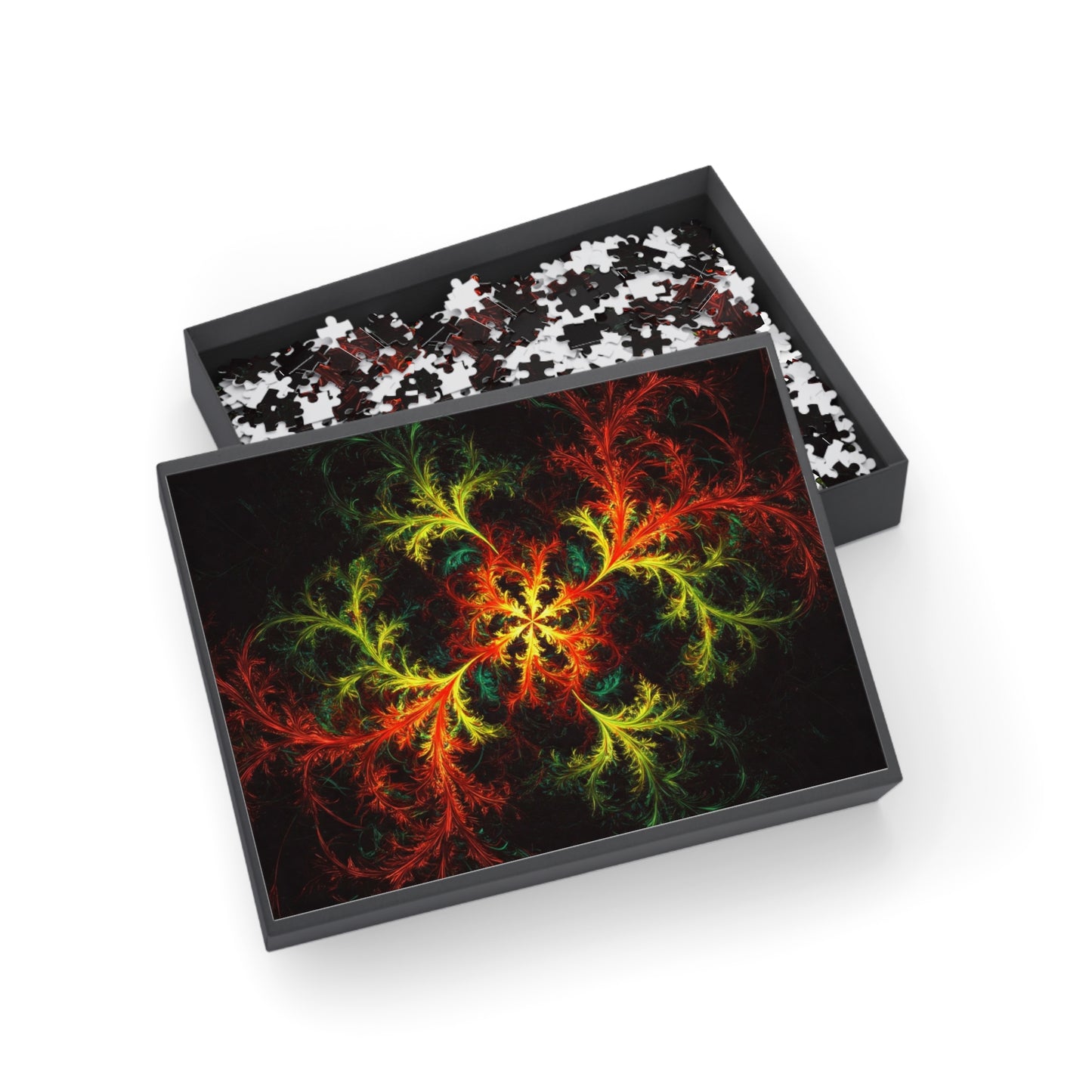 074- Fractal Puzzle (96, 252, 500, 1000-Piece) - Fun Family Activity and Gift
