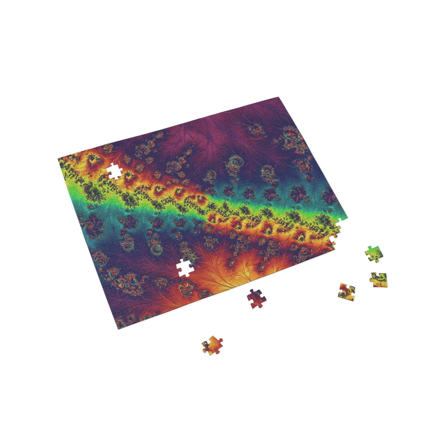 079- Fractal Puzzle (96, 252, 500, 1000-Piece) - Fun Family Activity and Gift