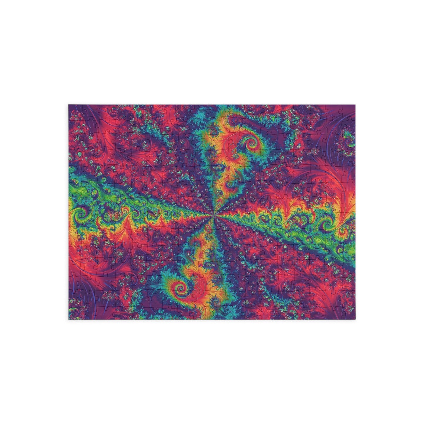 002 - Fractal Puzzle (96, 252, 500, 1000-Piece) - Fun Family Activity and Gift