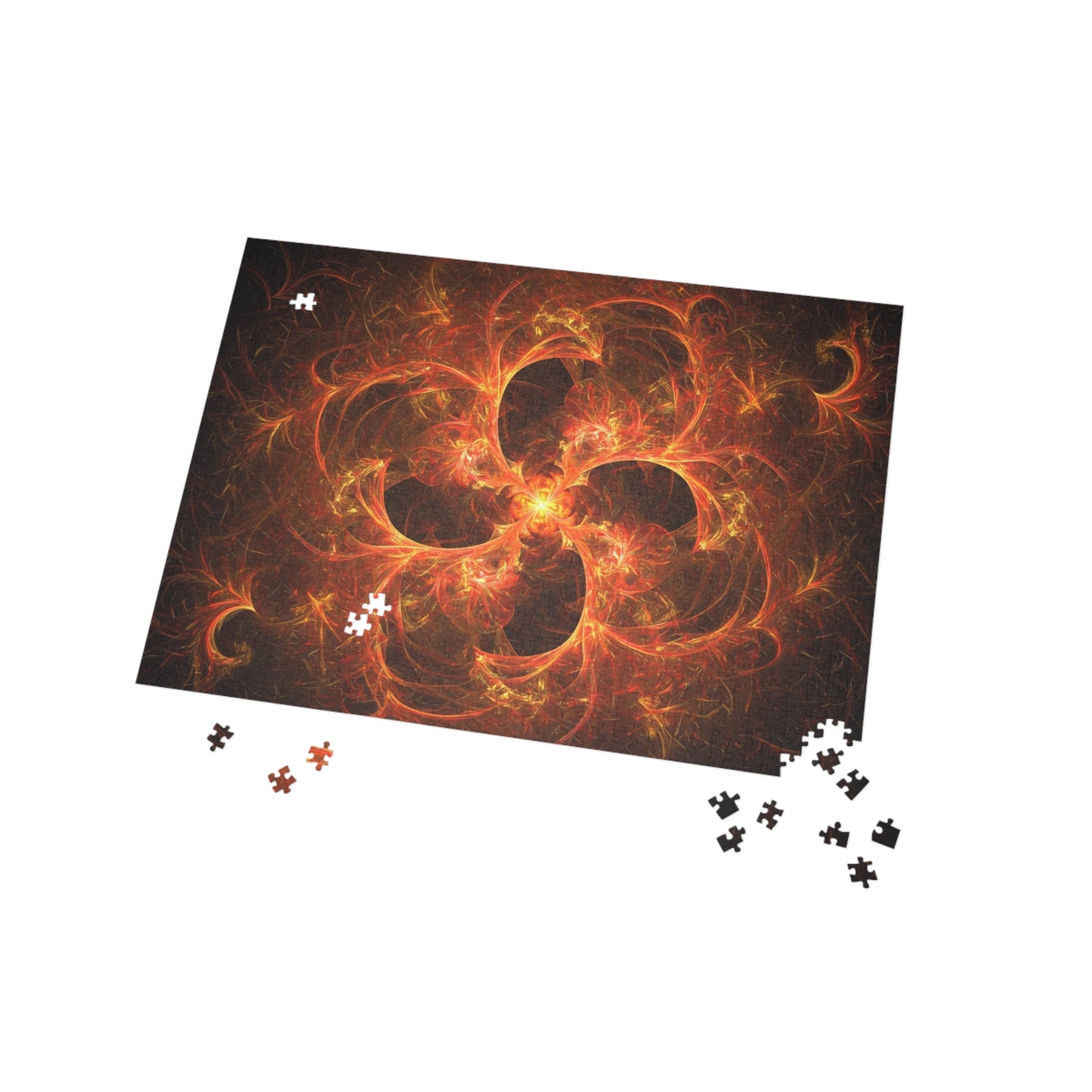 050- Fractal Puzzle (96, 252, 500, 1000-Piece) - Fun Family Activity and Gift