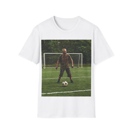 UK - Soccer Themed Unisex Softstyle T-Shirt - Perfect for Sports Lovers