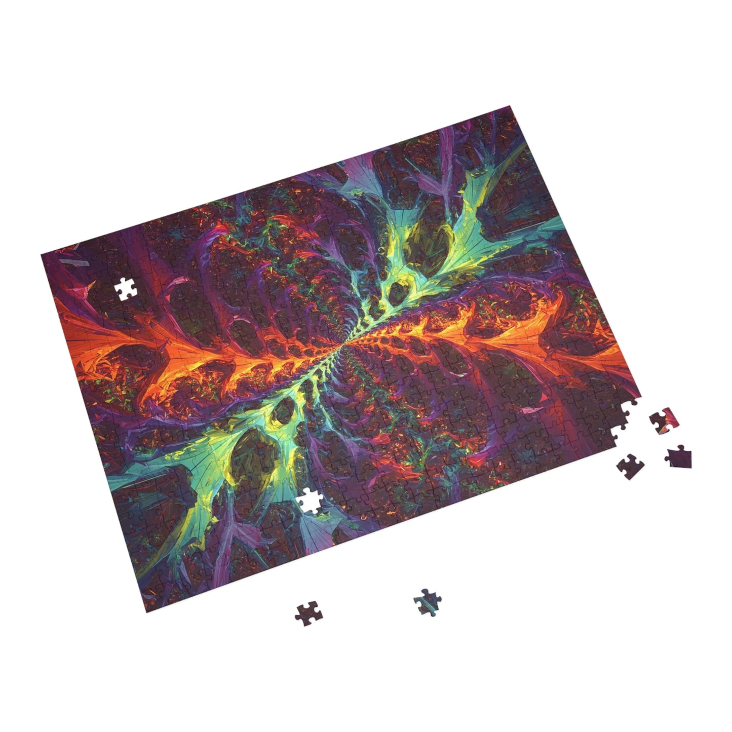 068- Fractal Puzzle (96, 252, 500, 1000-Piece) - Fun Family Activity and Gift