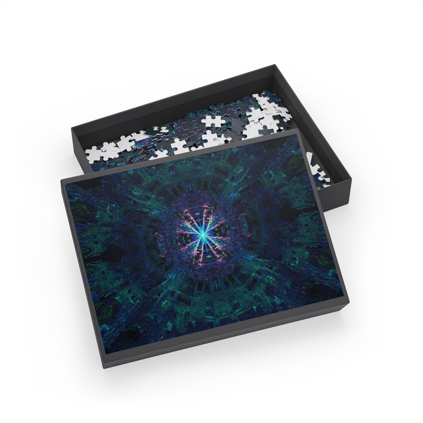 088- Fractal Puzzle (96, 252, 500, 1000-Piece) - Fun Family Activity and Gift