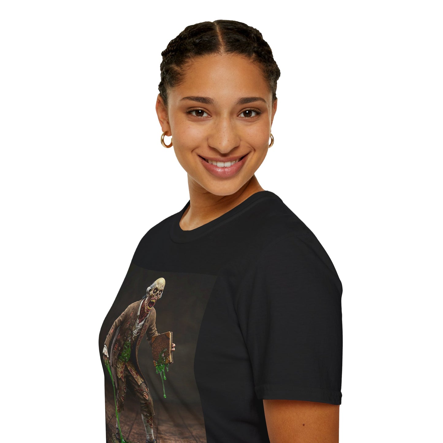 Zombie Science Unisex Softstyle T-Shirt - Spooky Halloween Apparel