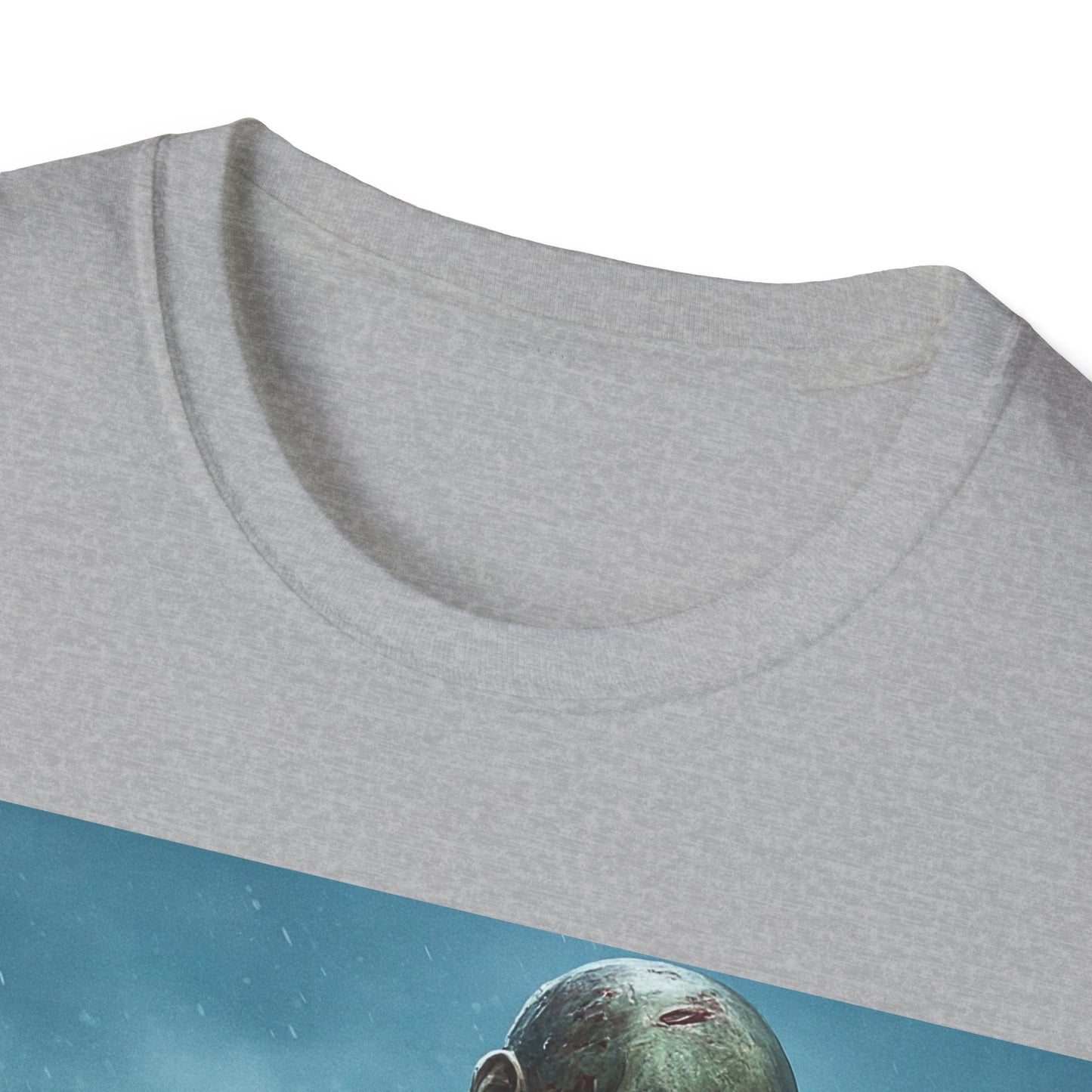UK - Unisex Horror Graphic T-Shirt - Zombie Design for Halloween & Horror Fans