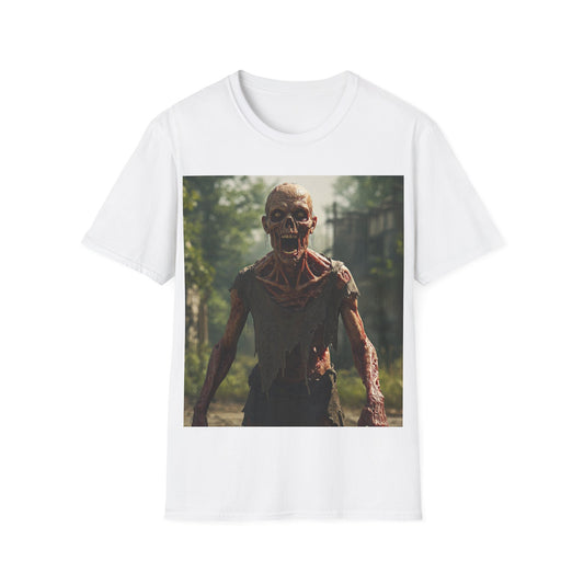 UK - Zombie Graphic Unisex Softstyle T-Shirt - Casual Horror Apparel