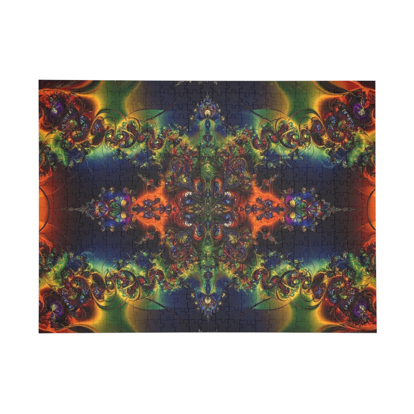 019 - Fractal Puzzle (96, 252, 500, 1000-Piece) - Fun Family Activity and Gift