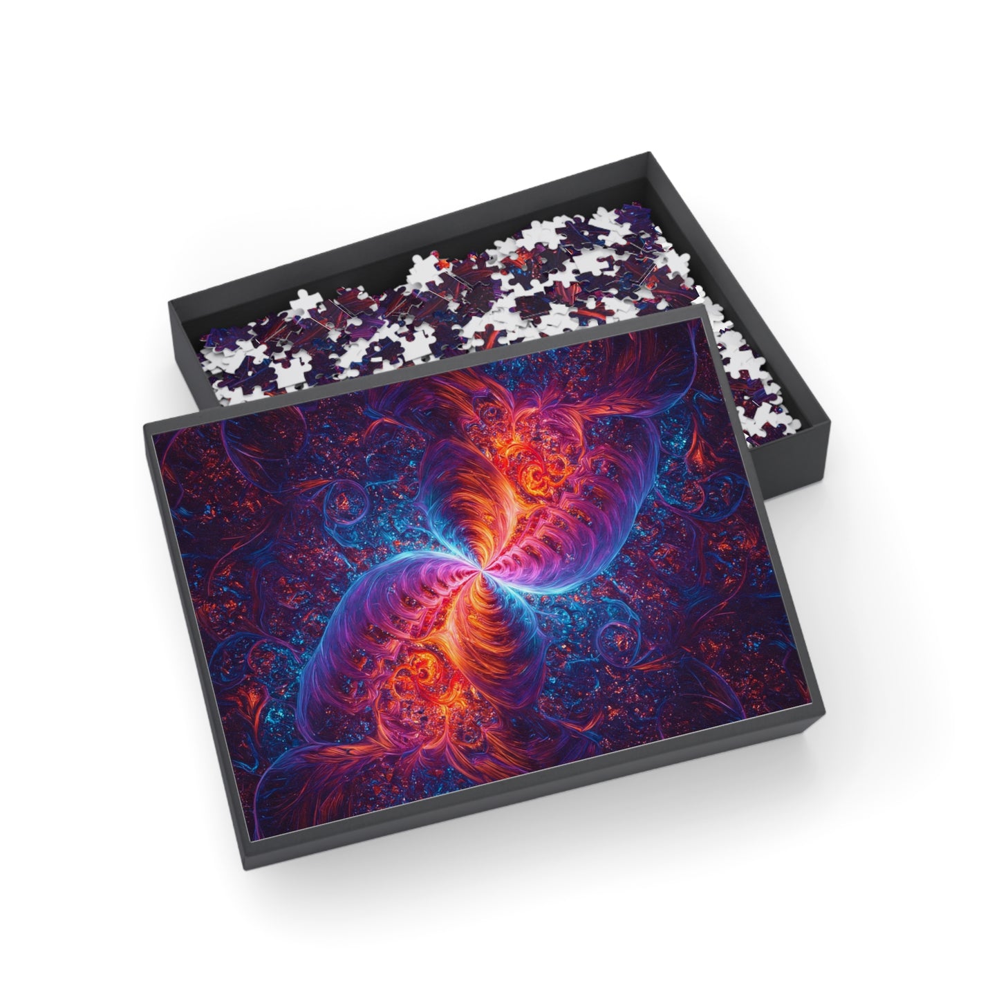 091- Fractal Puzzle (96, 252, 500, 1000-Piece) - Fun Family Activity and Gift