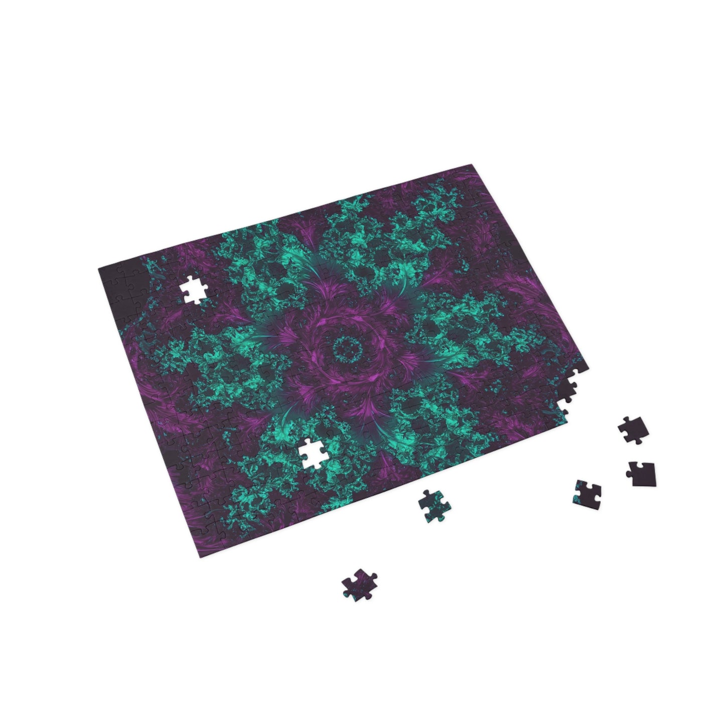 095- Fractal Puzzle (96, 252, 500, 1000-Piece) - Fun Family Activity and Gift