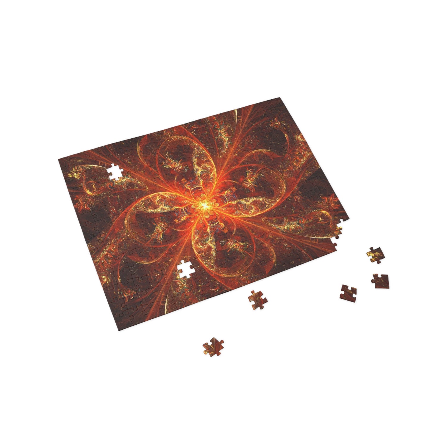 011 - Fractal Puzzle (96, 252, 500, 1000-Piece) - Fun Family Activity and Gift