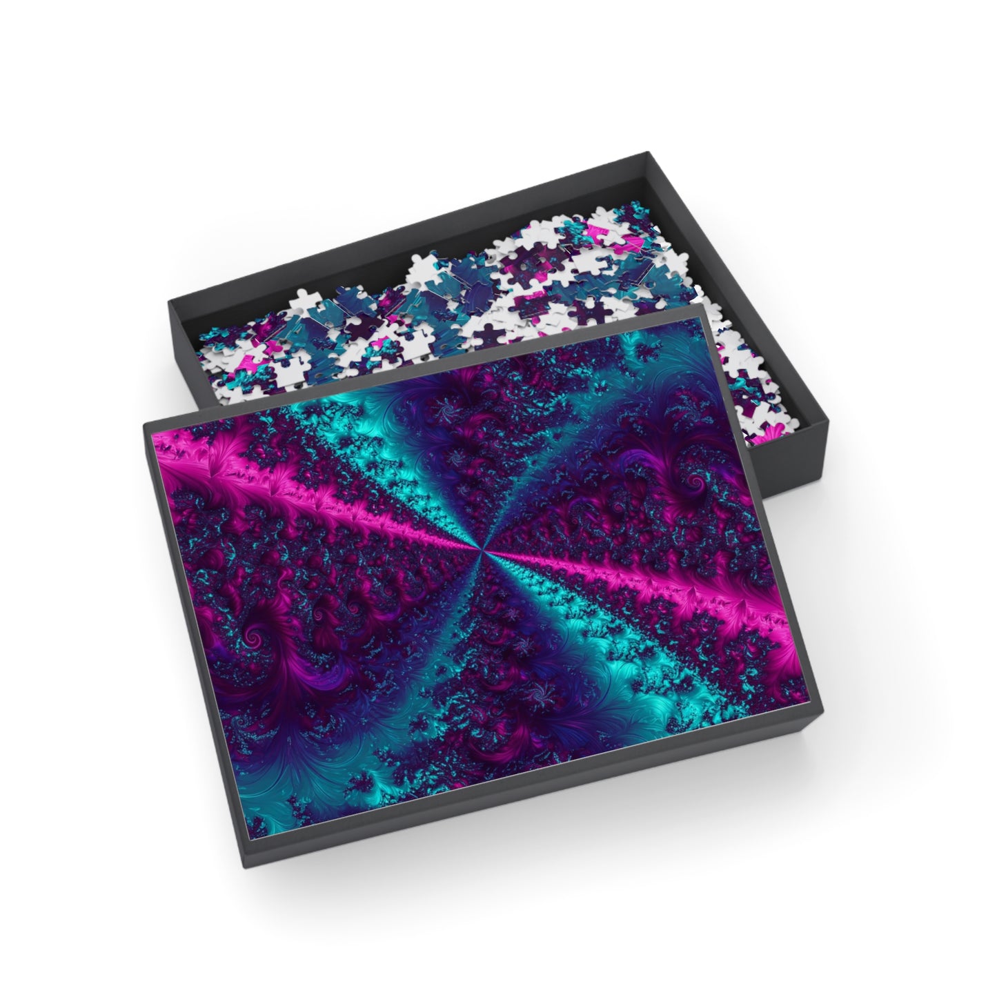 069- Fractal Puzzle (96, 252, 500, 1000-Piece) - Fun Family Activity and Gift