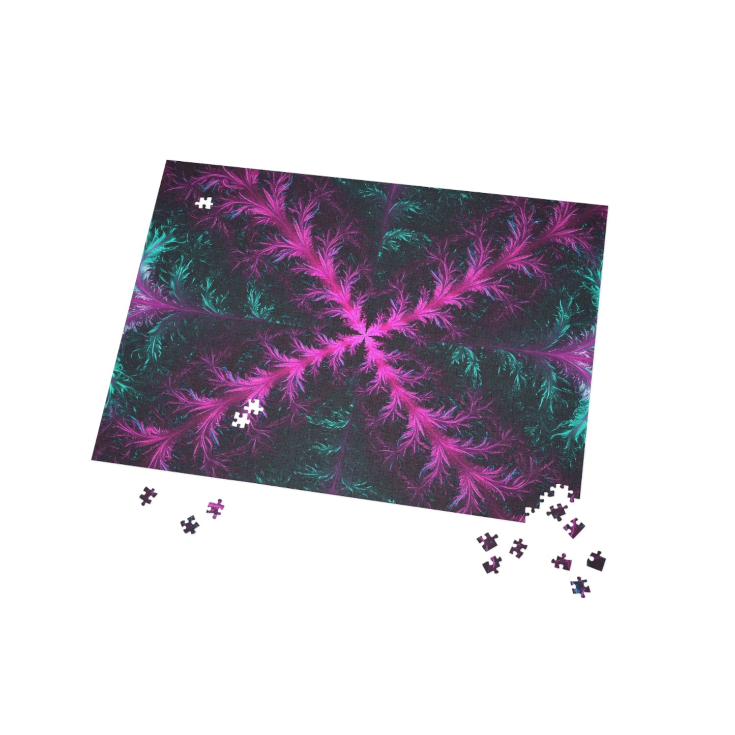 022 - Fractal Puzzle (96, 252, 500, 1000-Piece) - Fun Family Activity and Gift