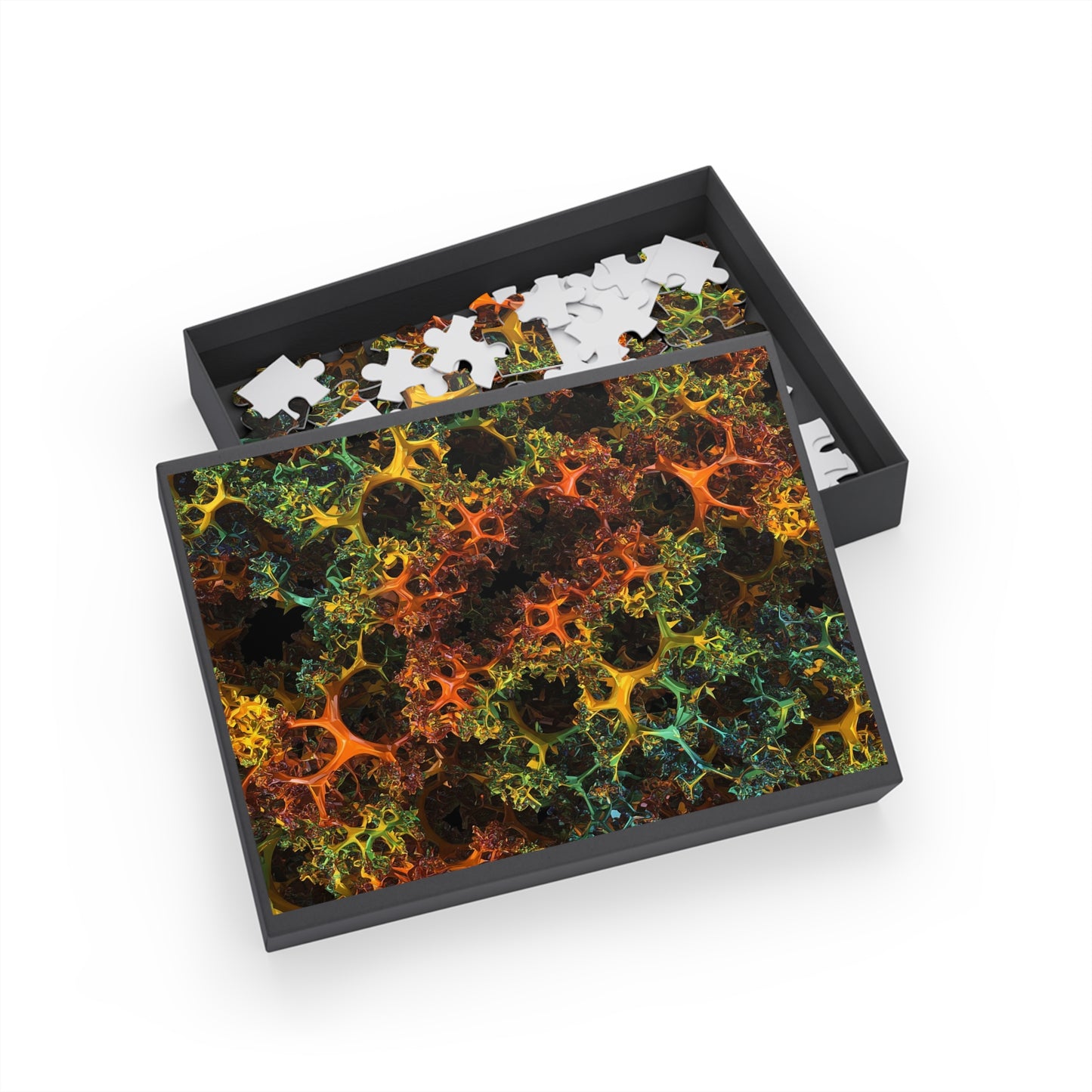 082- Fractal Puzzle (96, 252, 500, 1000-Piece) - Fun Family Activity and Gift