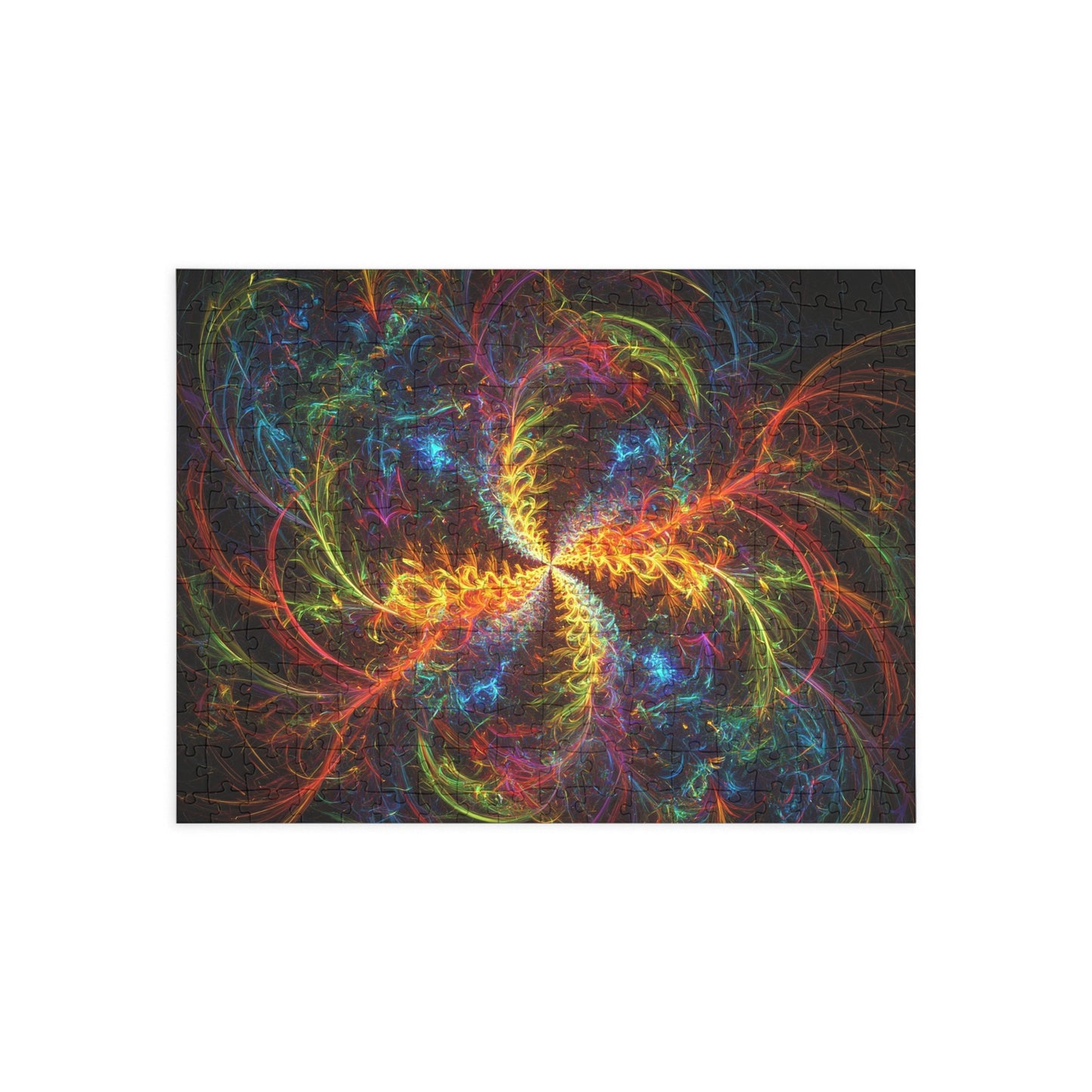 094- Fractal Puzzle (96, 252, 500, 1000-Piece) - Fun Family Activity and Gift