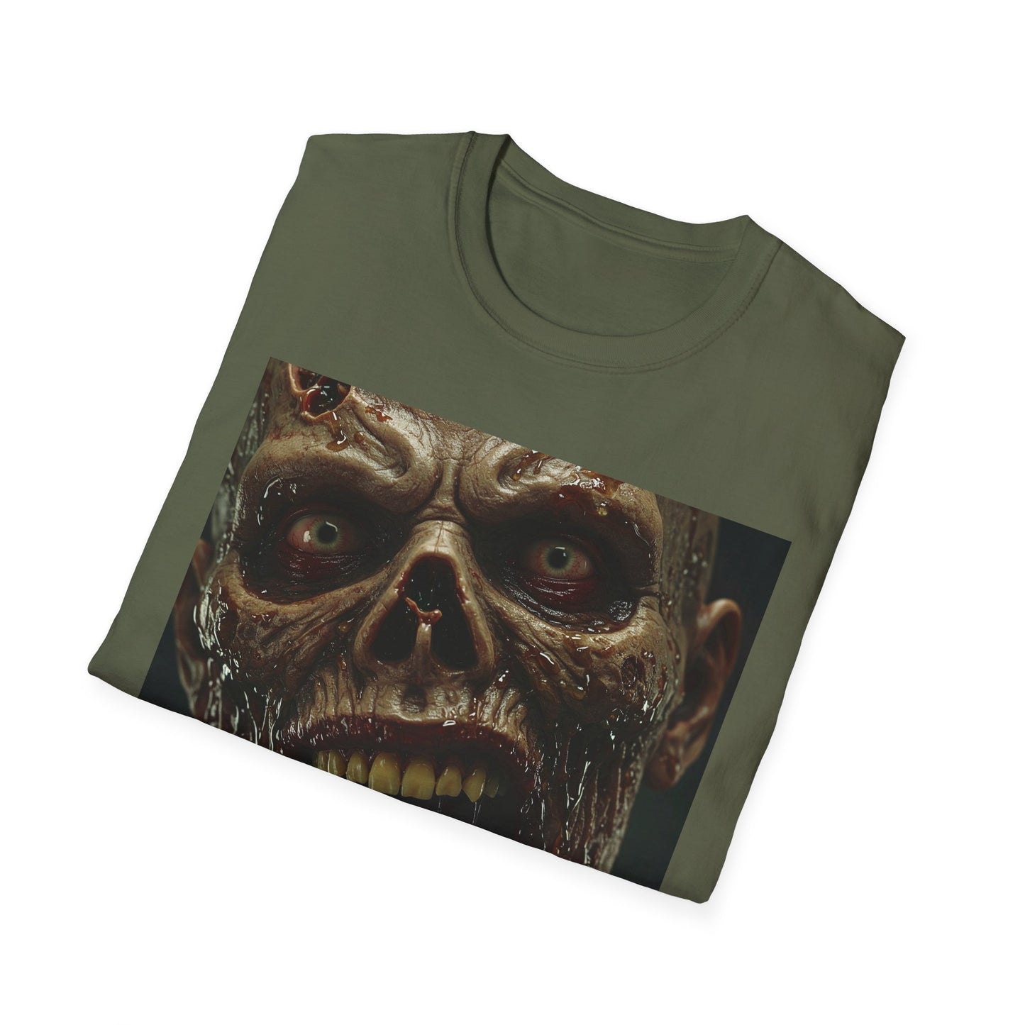 Apocalyptic Portrait Tee: A Vision of Decay