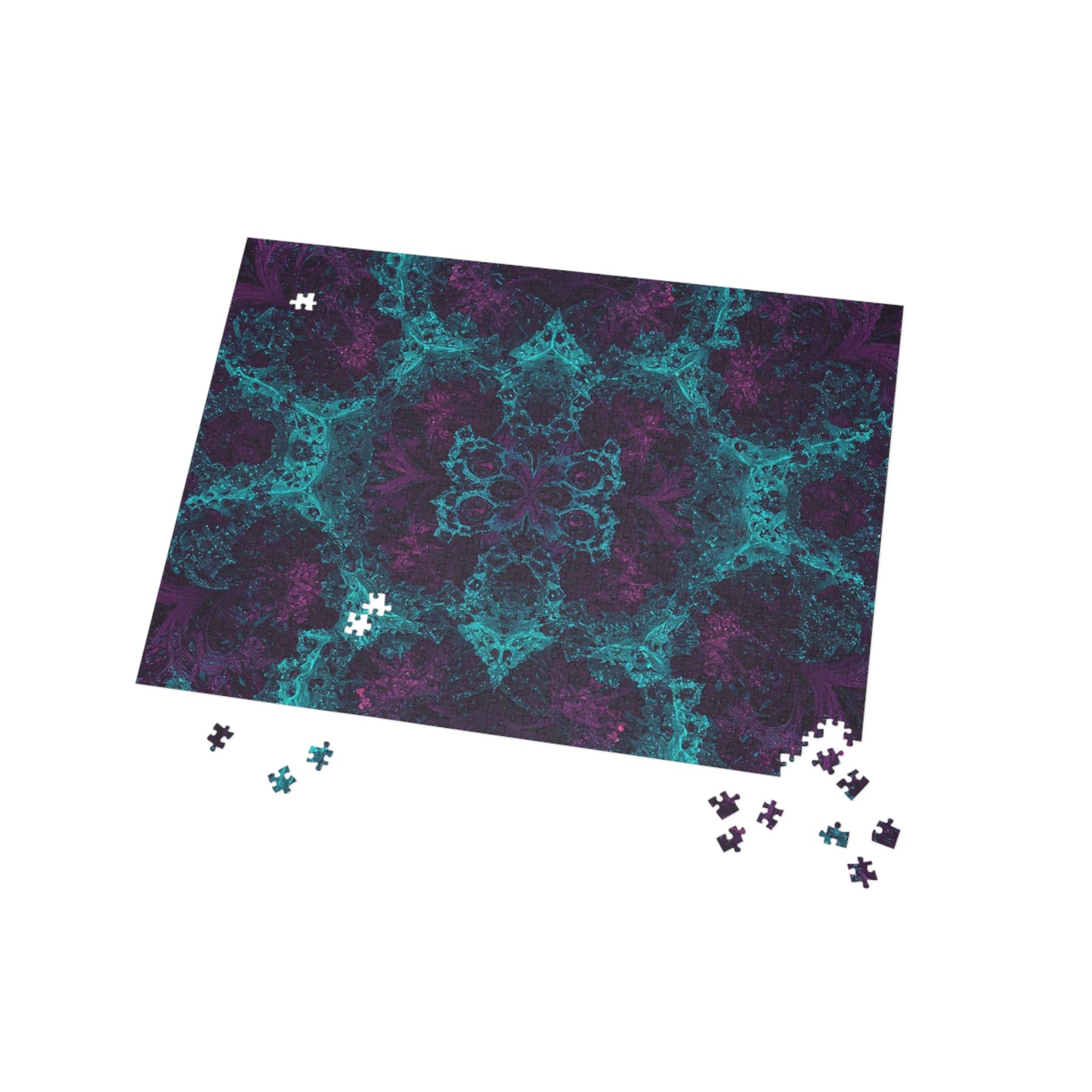 081- Fractal Puzzle (96, 252, 500, 1000-Piece) - Fun Family Activity and Gift