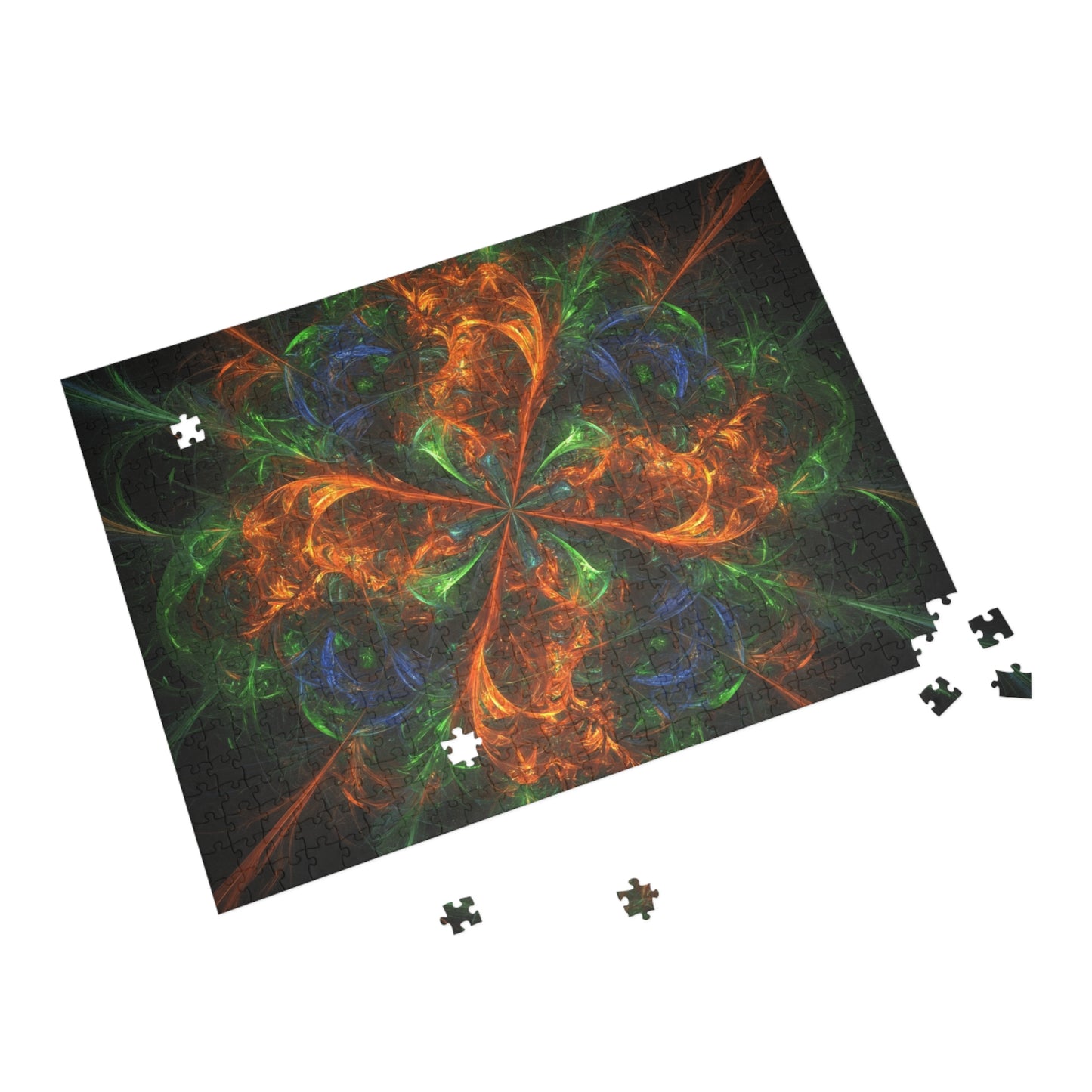005 - Fractal Puzzle (96, 252, 500, 1000-Piece) - Fun Family Activity and Gift