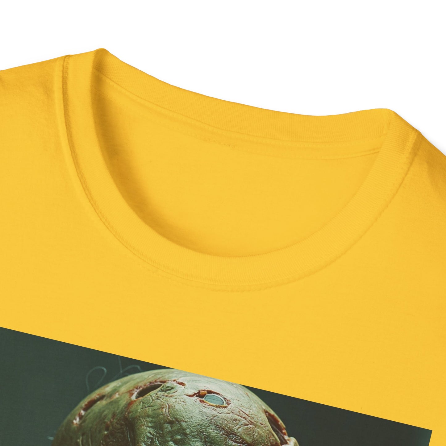 Chilling Skull Apocalyptic Portrait Tee, bold, decaying zombie graphic