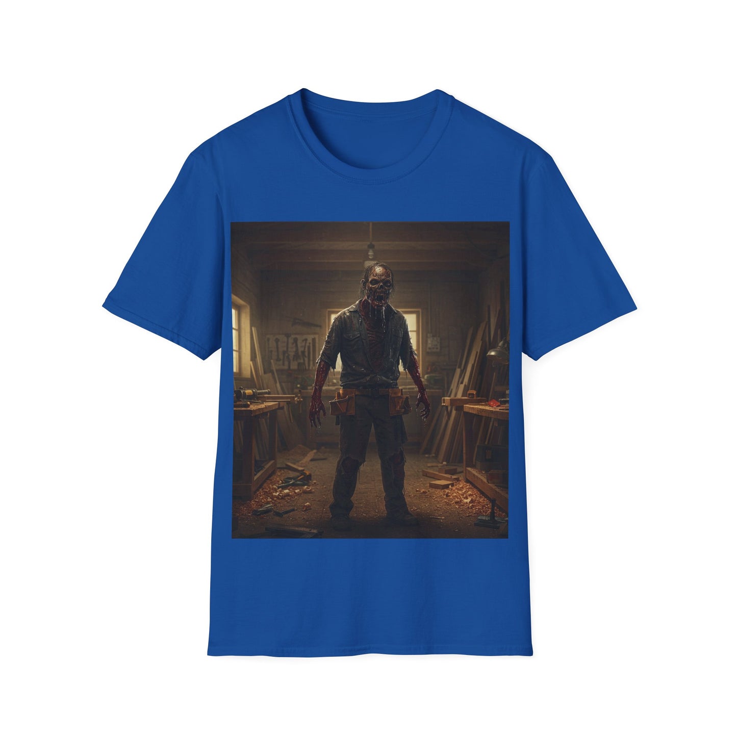 UK - Unisex Horror Movie Softstyle T-Shirt - Perfect for Halloween Enthusiasts