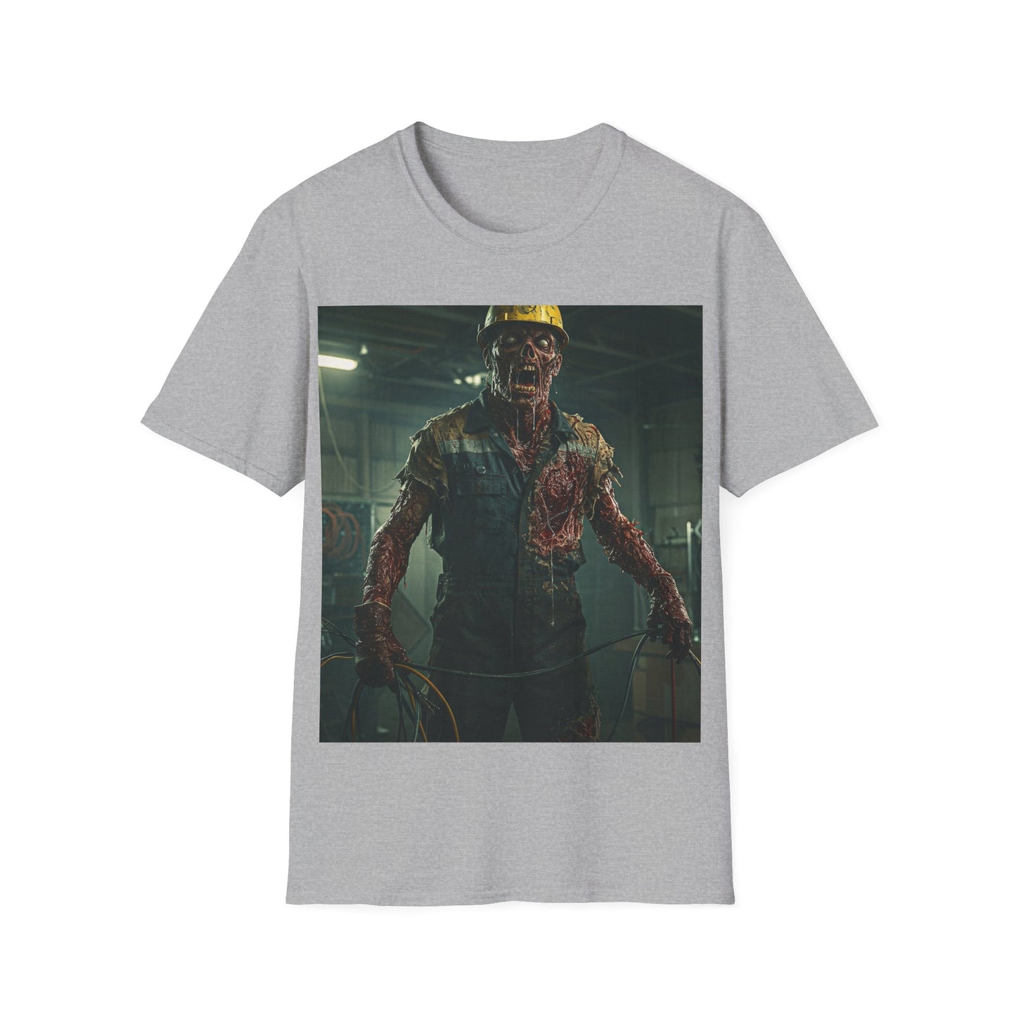 UK - Unisex Horror Graphic T-Shirt - Vintage Monster Design