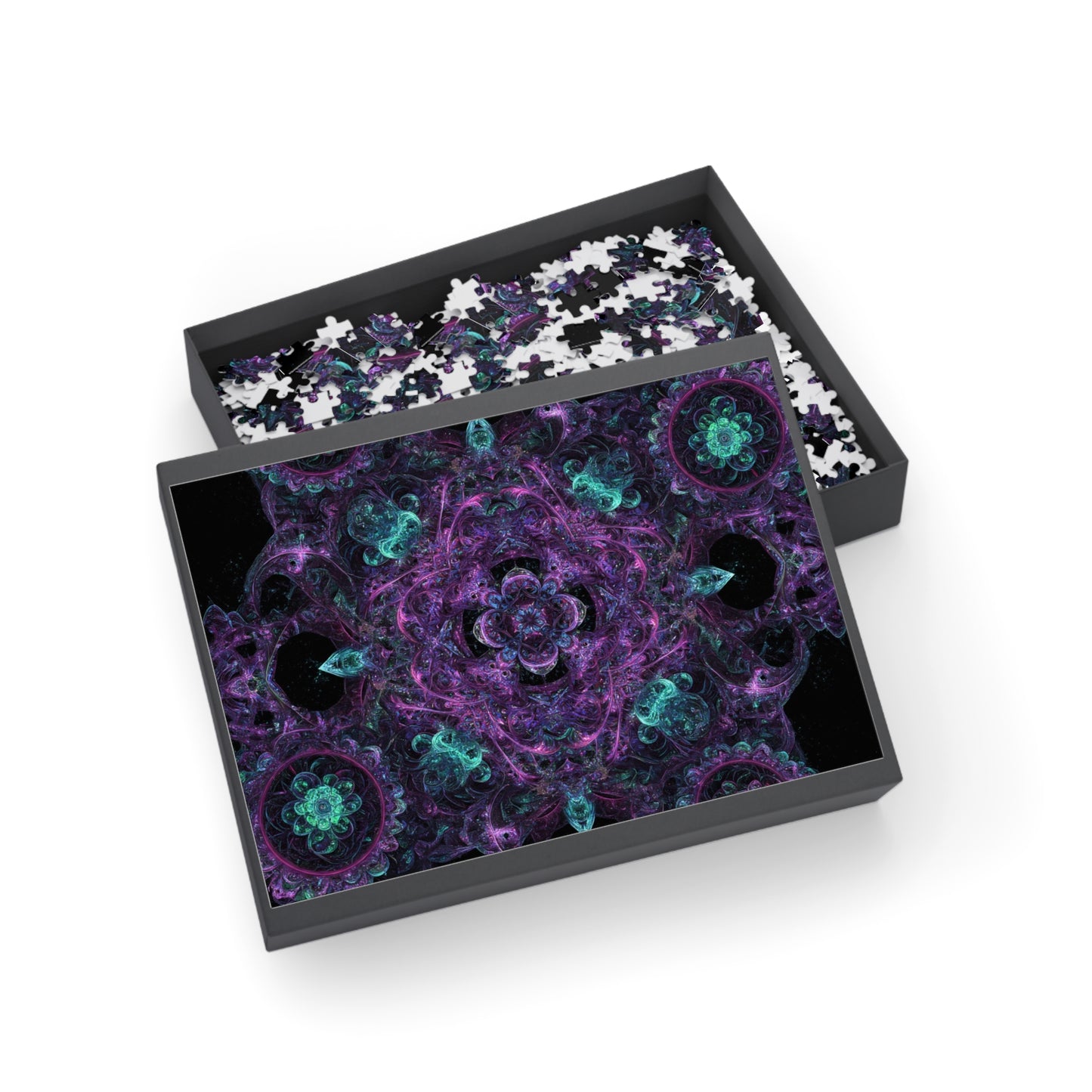 025 - Fractal Puzzle (96, 252, 500, 1000-Piece) - Fun Family Activity and Gift