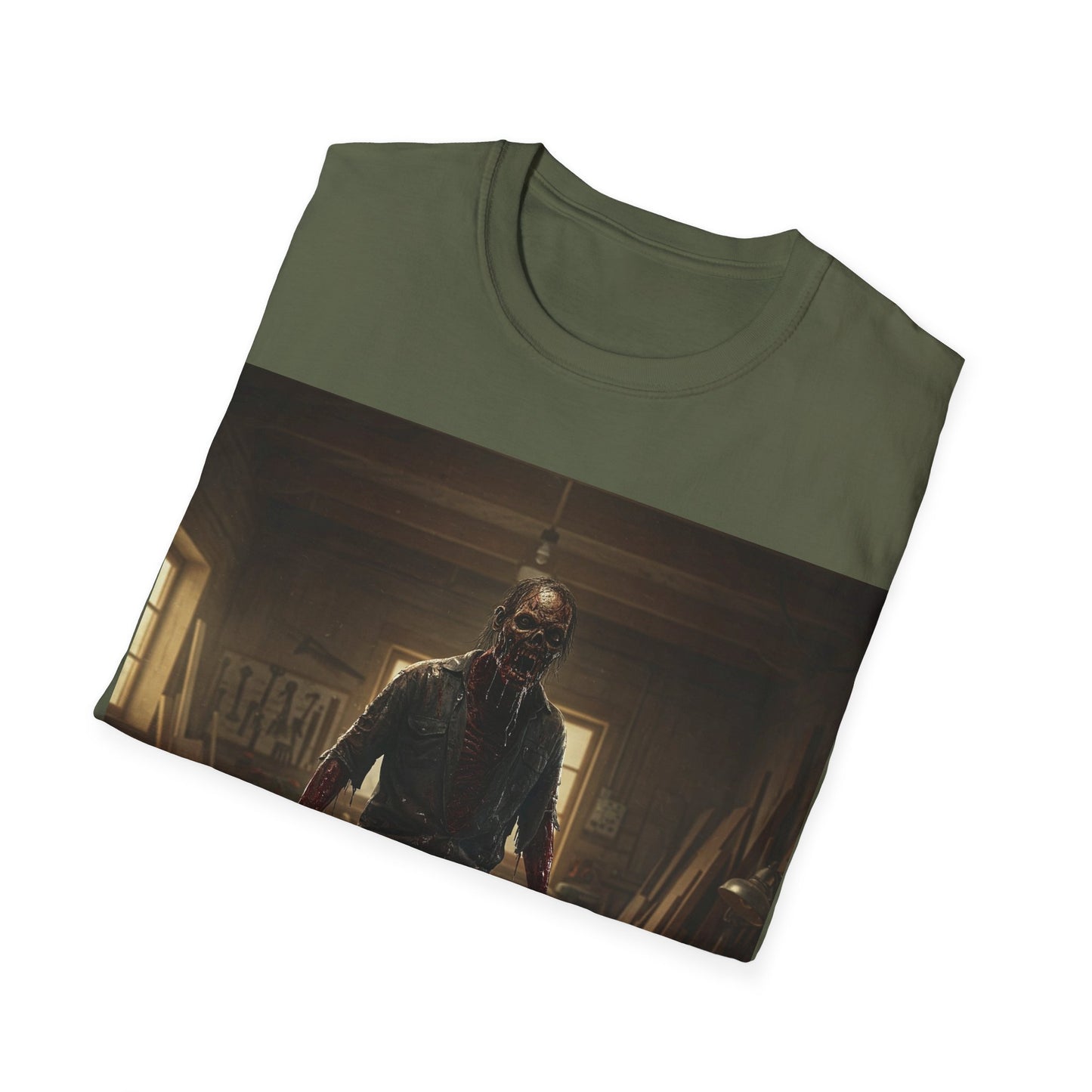 UK - Unisex Horror Movie Softstyle T-Shirt - Perfect for Halloween Enthusiasts