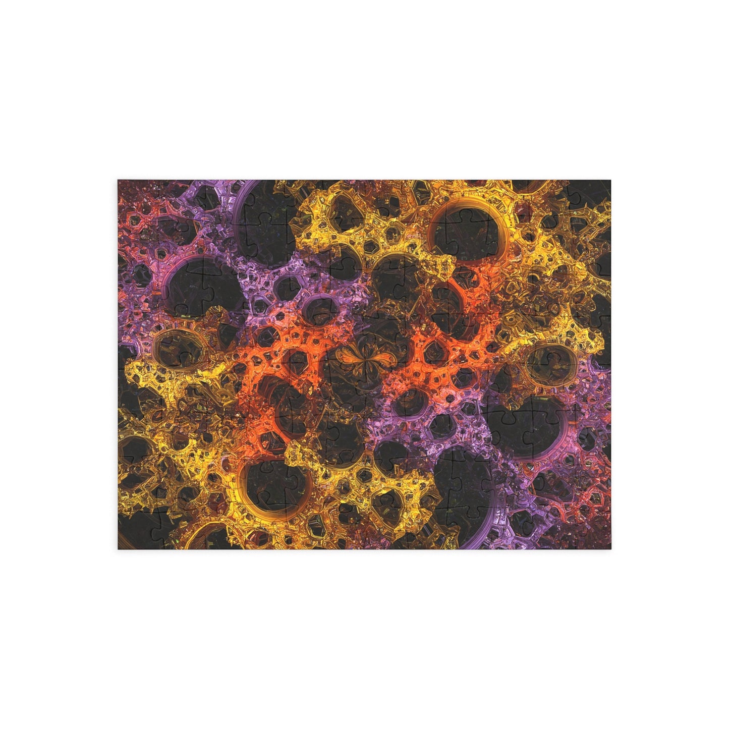 061- Fractal Puzzle (96, 252, 500, 1000-Piece) - Fun Family Activity and Gift