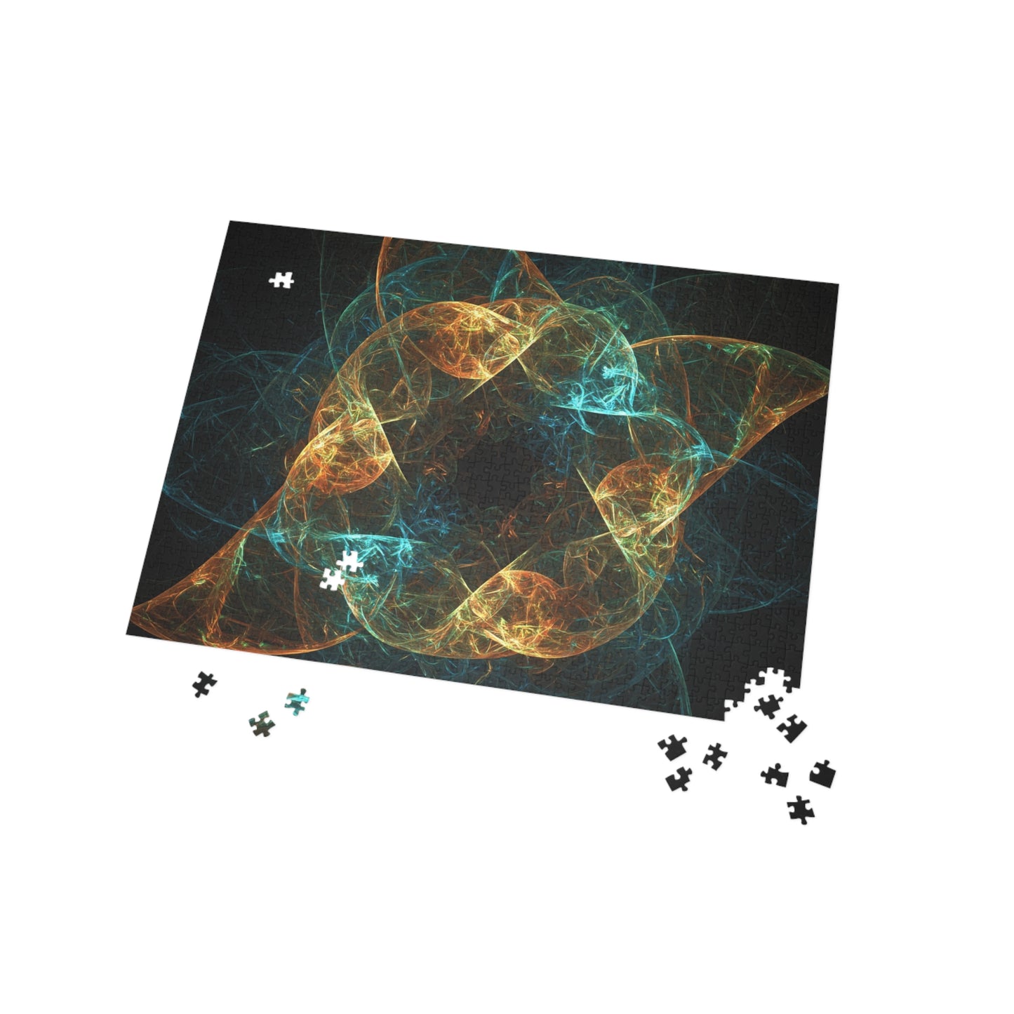 044 - Fractal Puzzle (96, 252, 500, 1000-Piece) - Fun Family Activity and Gift