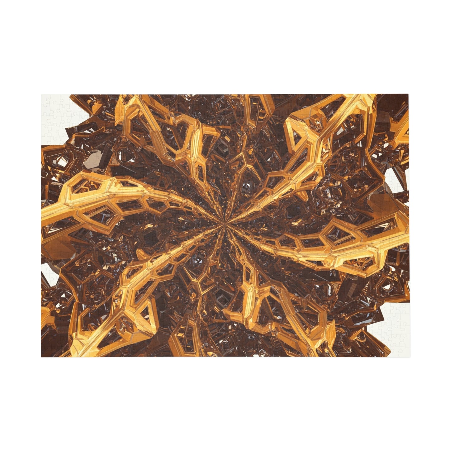 100- Fractal Puzzle (96, 252, 500, 1000-Piece) - Fun Family Activity and Gift