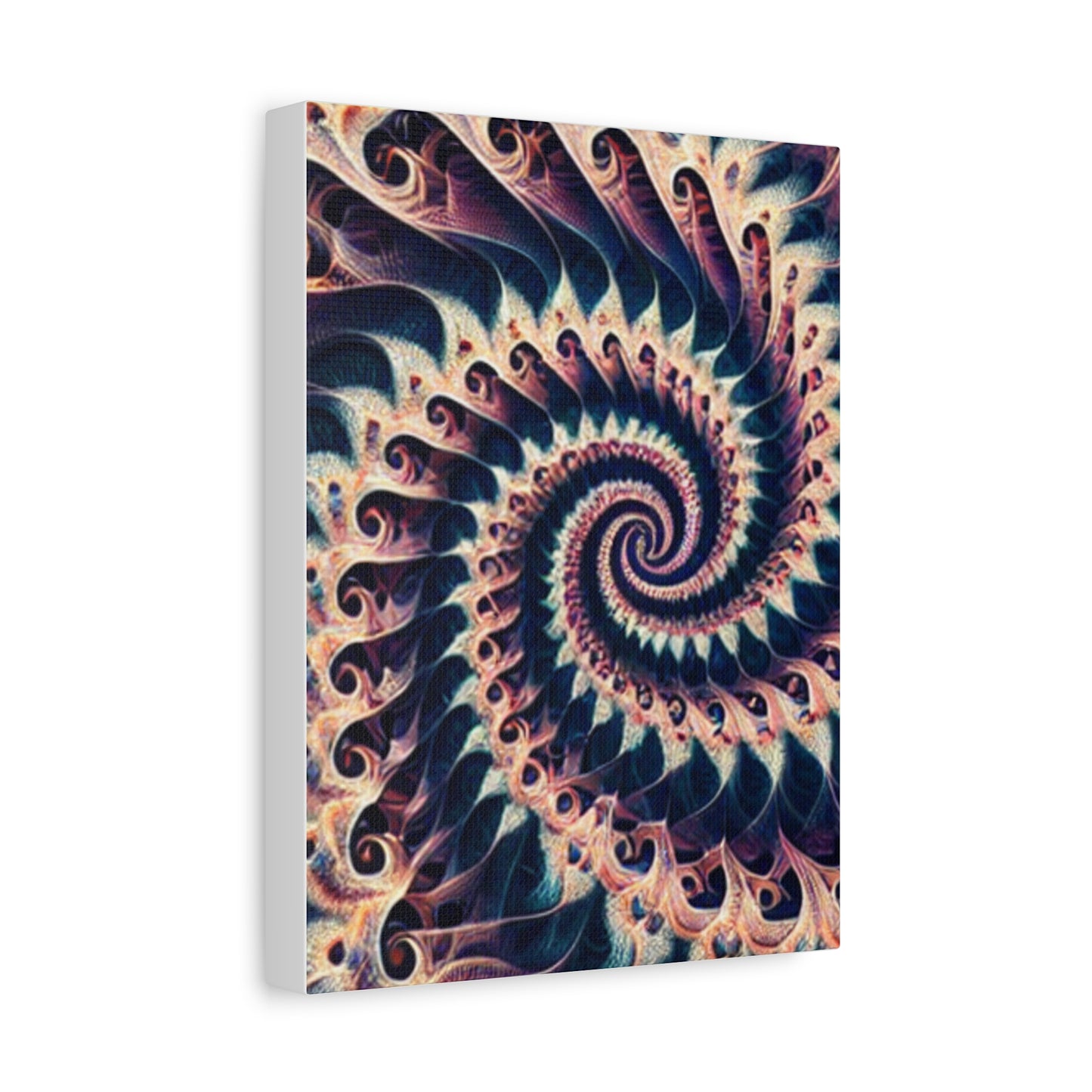 Abstract Spiral Art Canvas Print - Modern Home Decor for Art Lovers