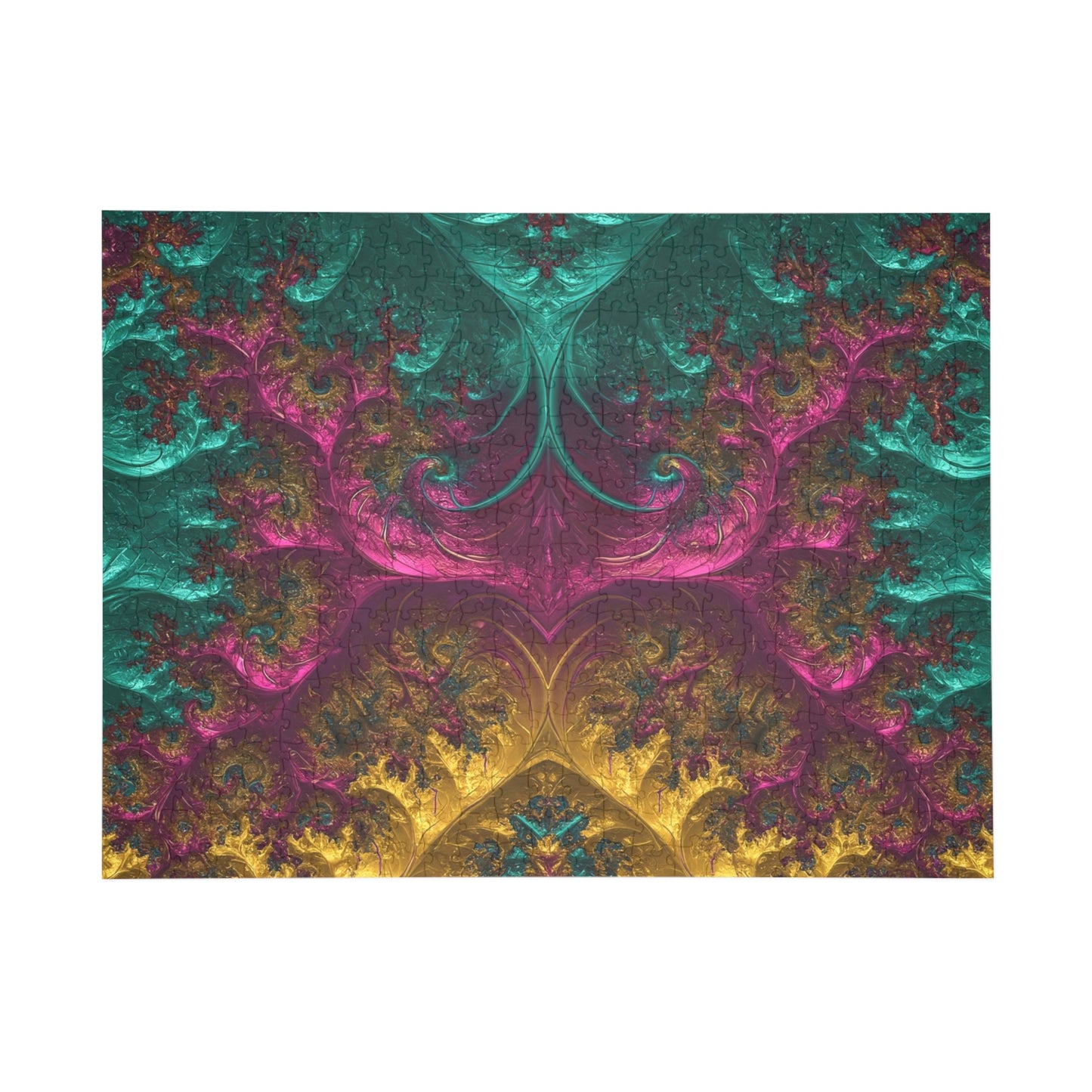 Mystical Fractal Puzzle - 1000-Piece Jigsaw for Relaxation & Fun