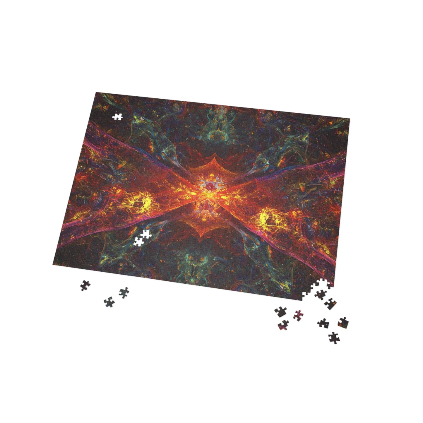 103 - Fractal Puzzle (96, 252, 500, 1000-Piece) - Fun Family Activity and Gift