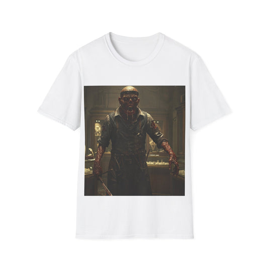 UK - Unisex Horror-Themed Softstyle T-Shirt - Perfect for Halloween and Cosplay