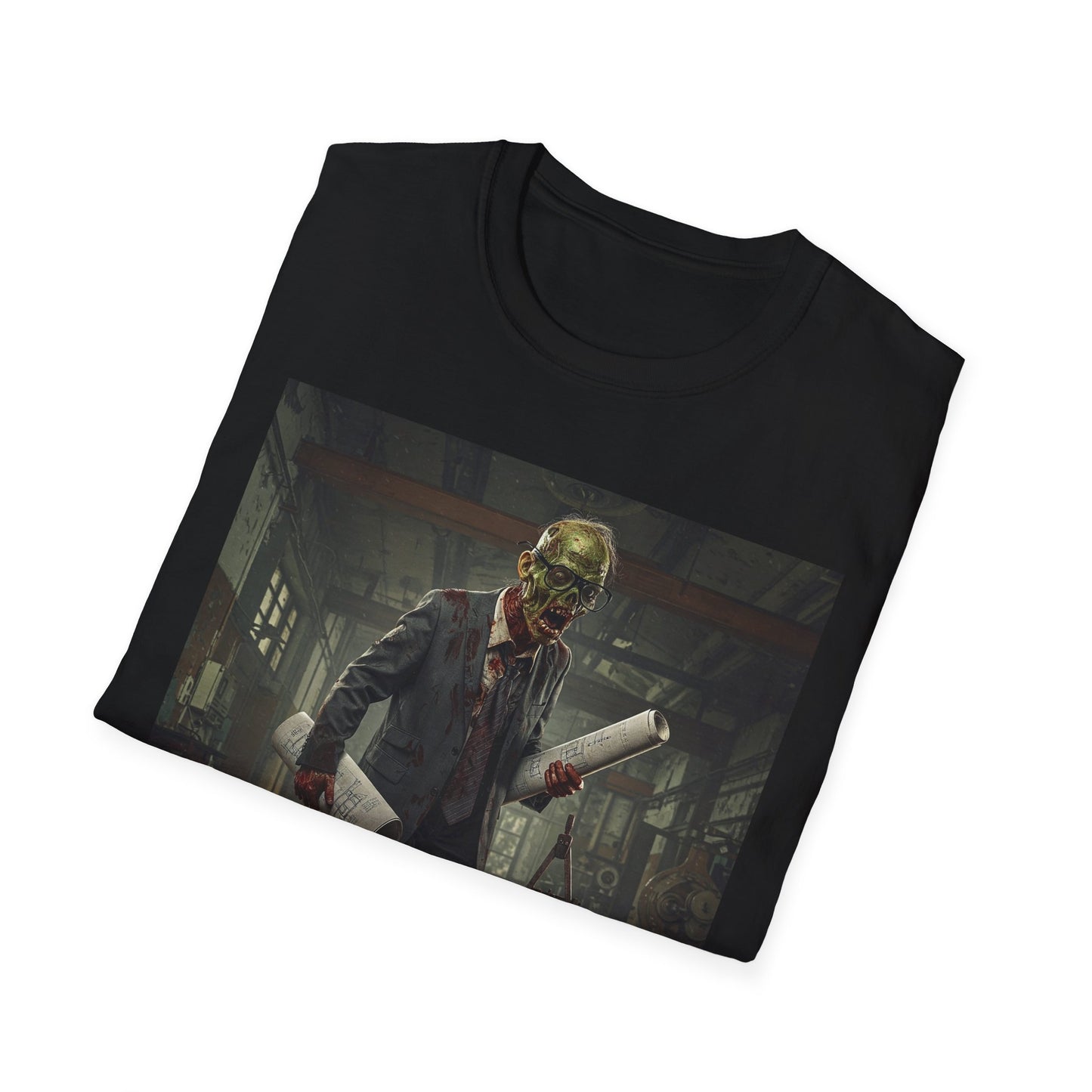 Zombie Apocalypse Unisex Softstyle T-Shirt - Perfect for Halloween and Horror Fans