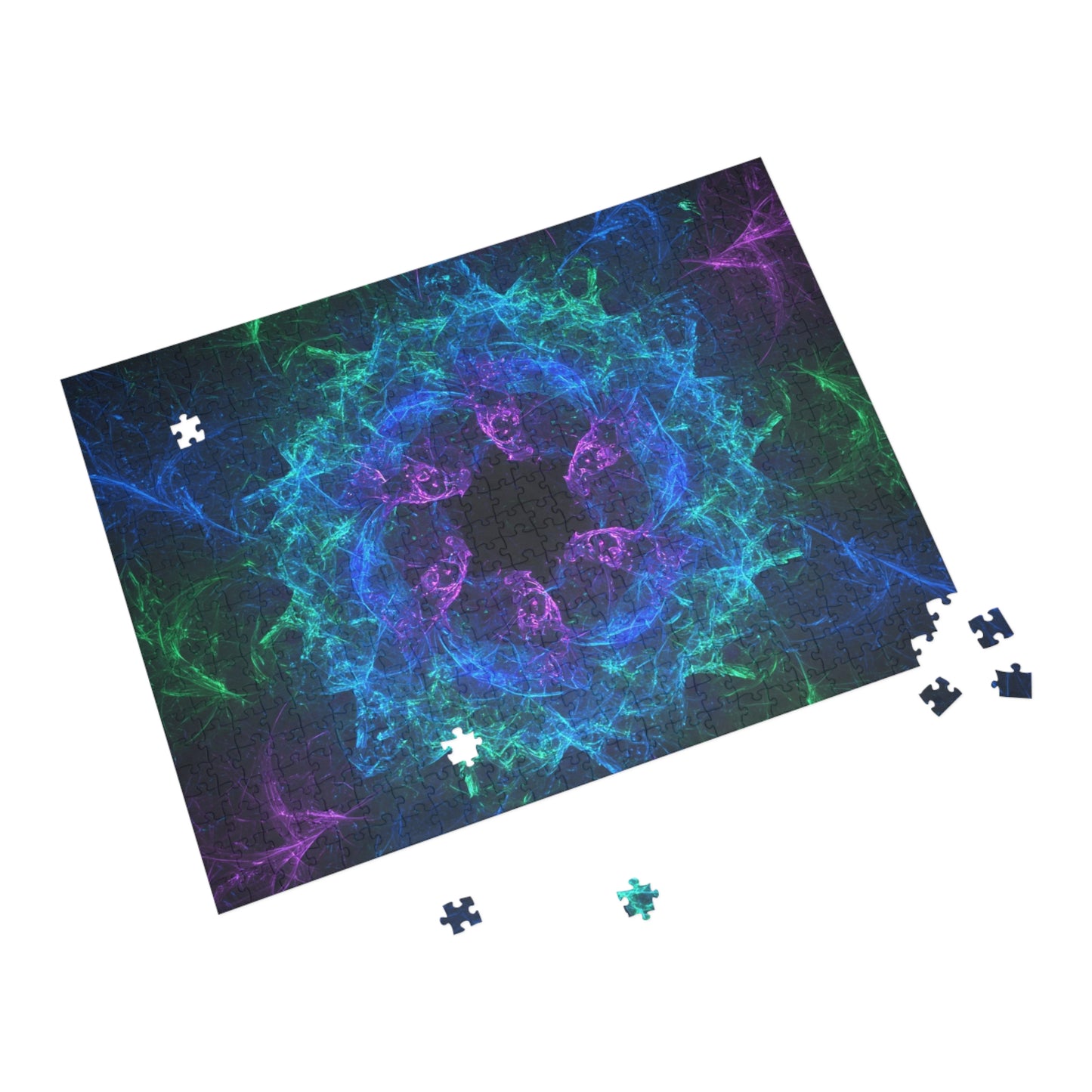 105 - Fractal Puzzle (96, 252, 500, 1000-Piece) - Fun Family Activity and Gift