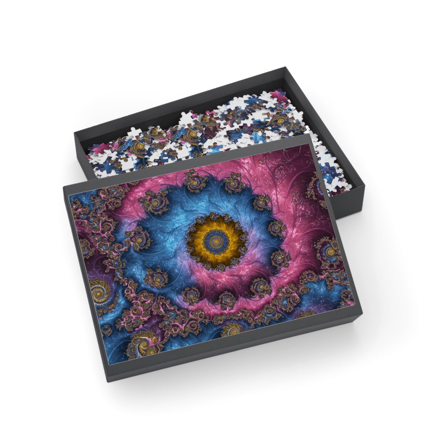 029 - Fractal Puzzle (96, 252, 500, 1000-Piece) - Fun Family Activity and Gift